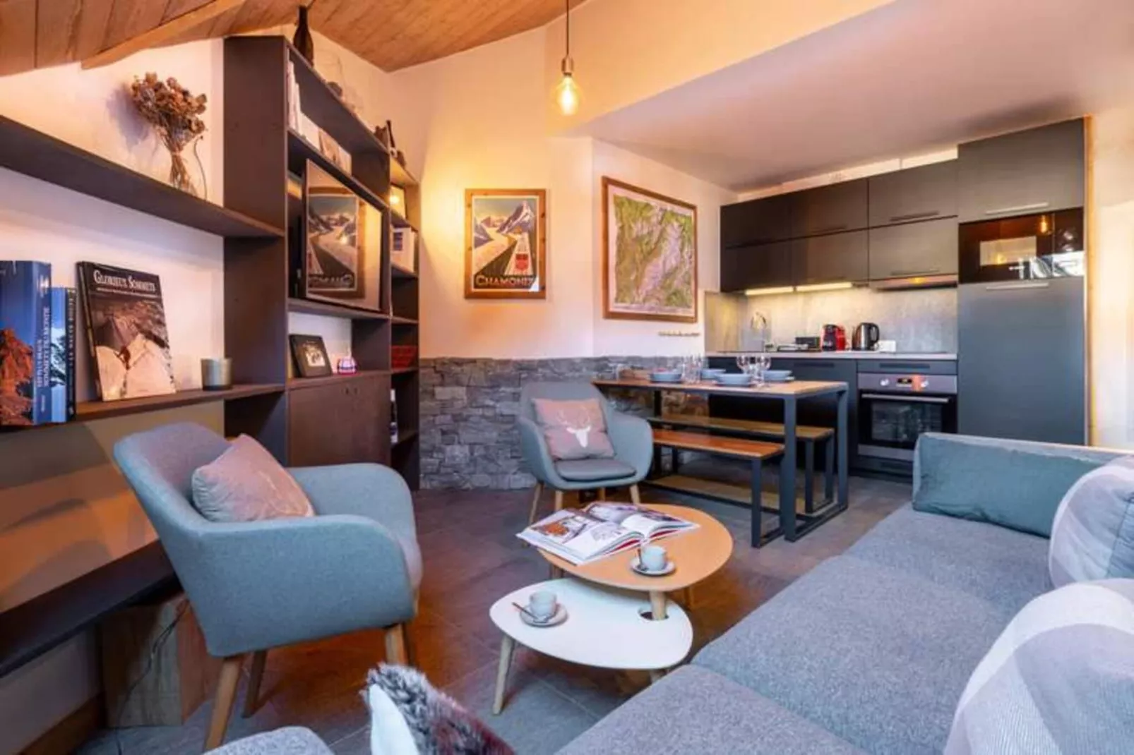 Duplex tout confort au centre ville de Chamonix