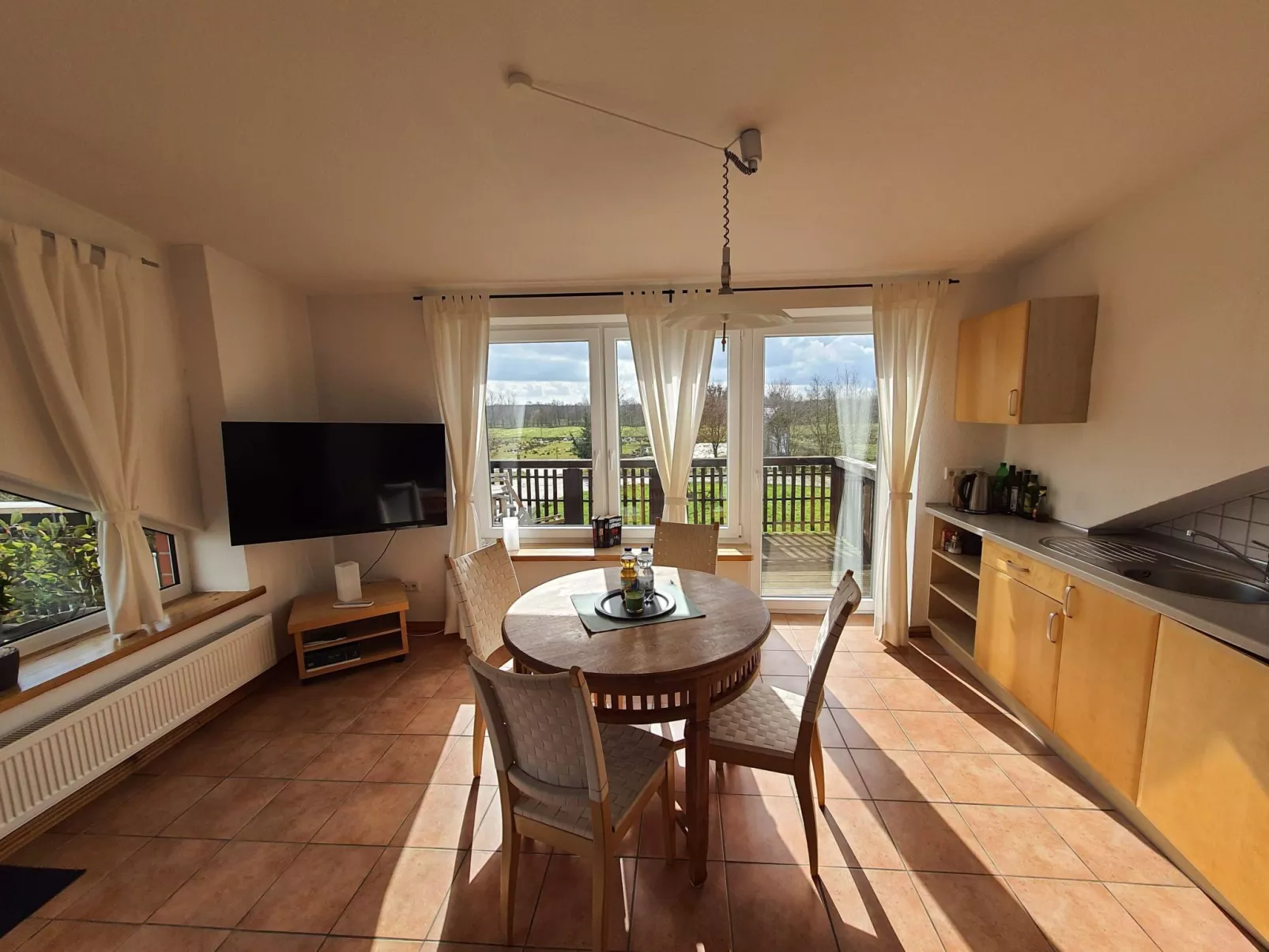 Gemütliche Ferienwohnung für zwei in ruhiger Lage.