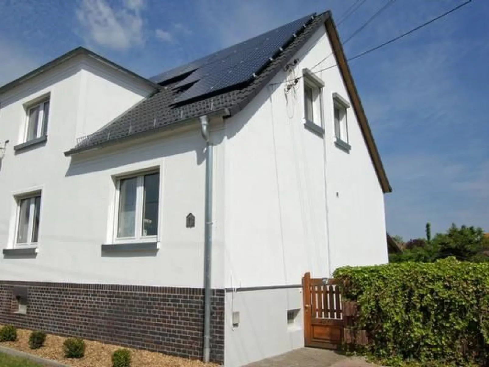 In Pouch mit Kleinem Garten