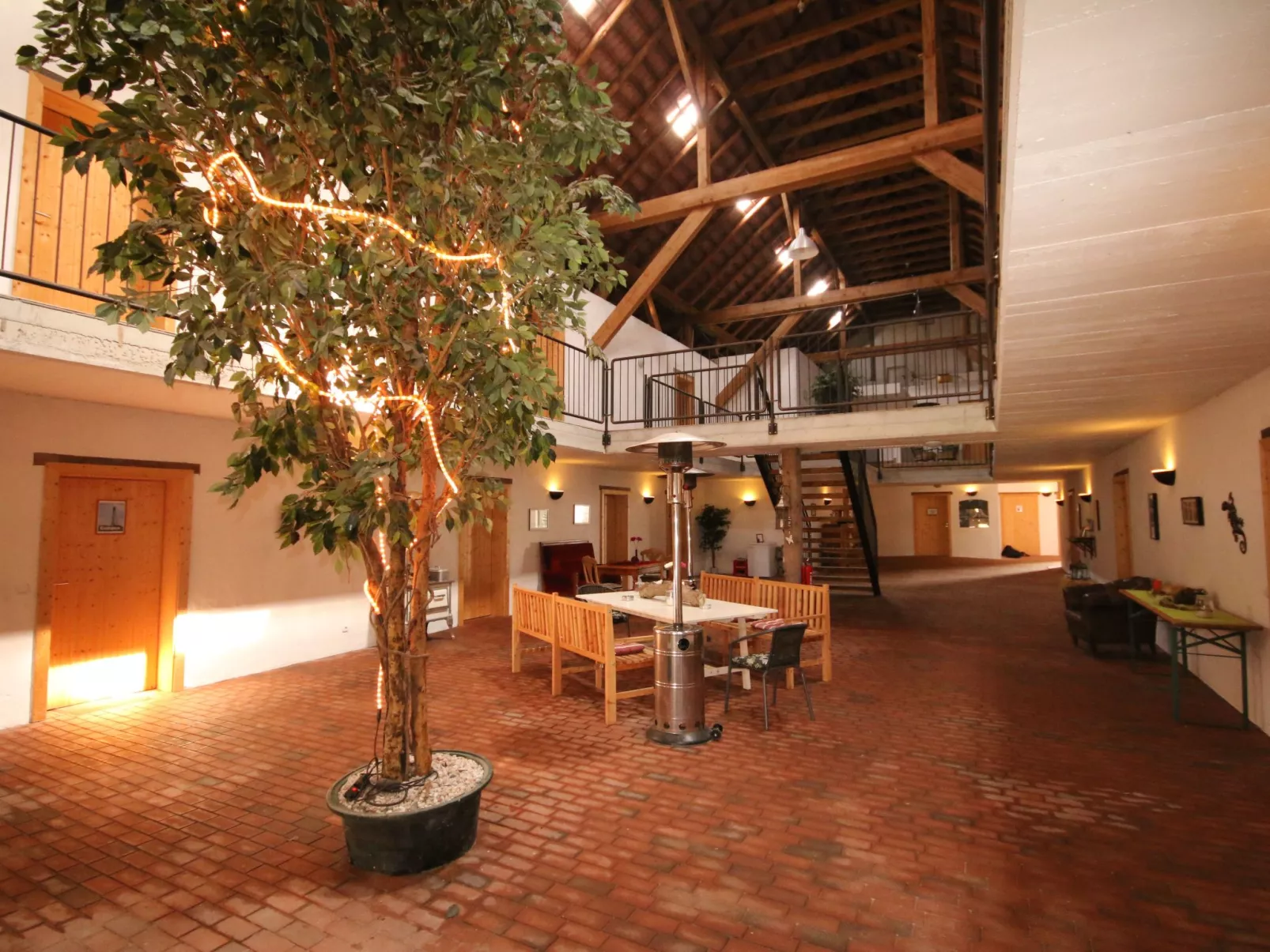 Landgut mit Dachterrasse