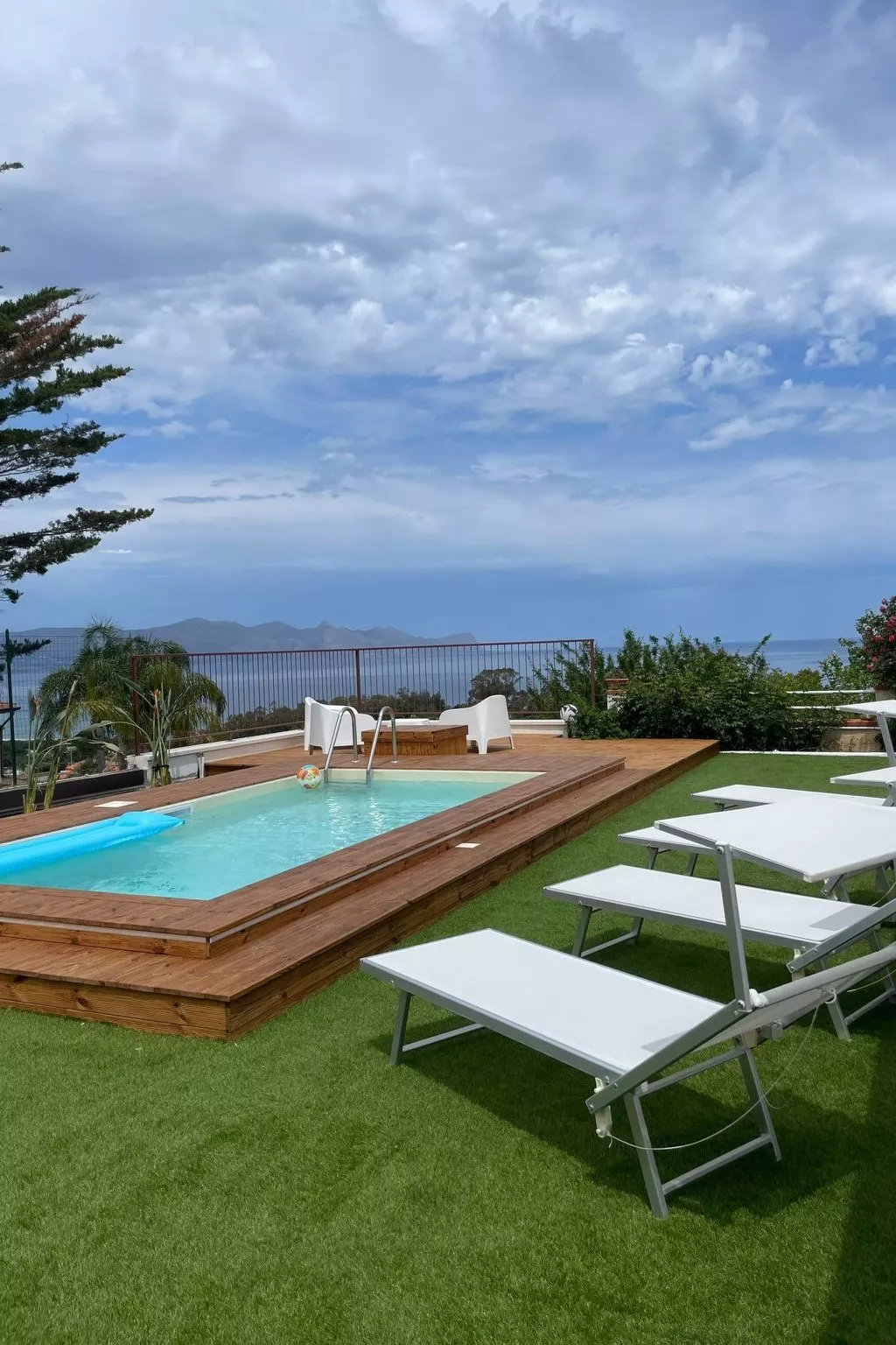 Villa Panorama del Golfo mit privatem Pool und Grillplatz