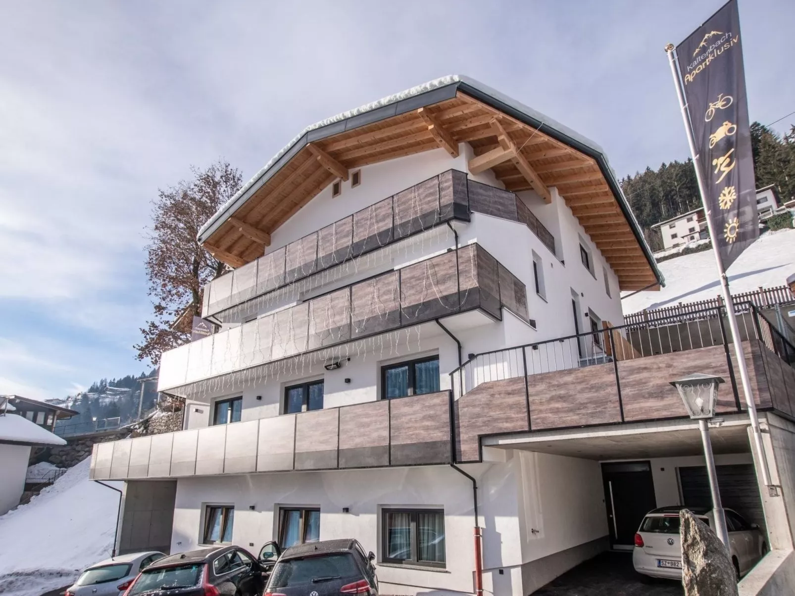 Appartement in Kaltenbach mit Grill