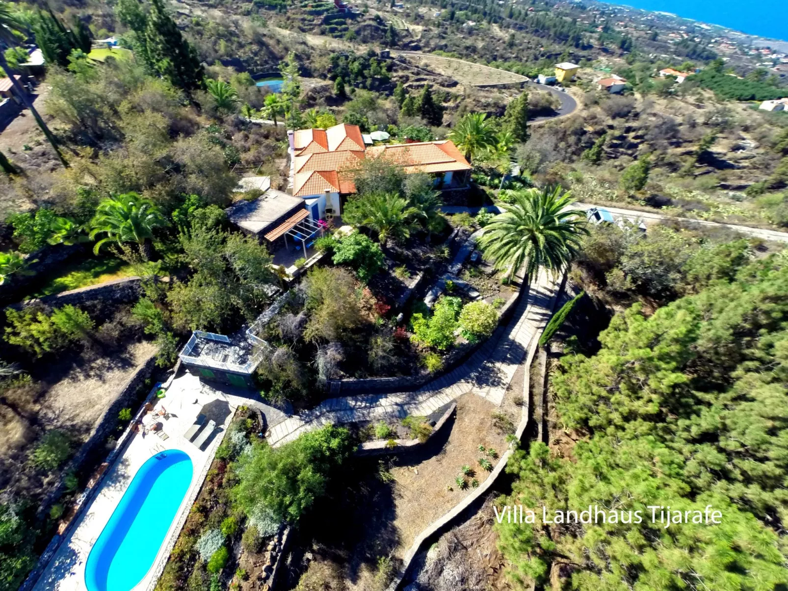 Anspruchsvolle Ferienvilla mit Panoramablick