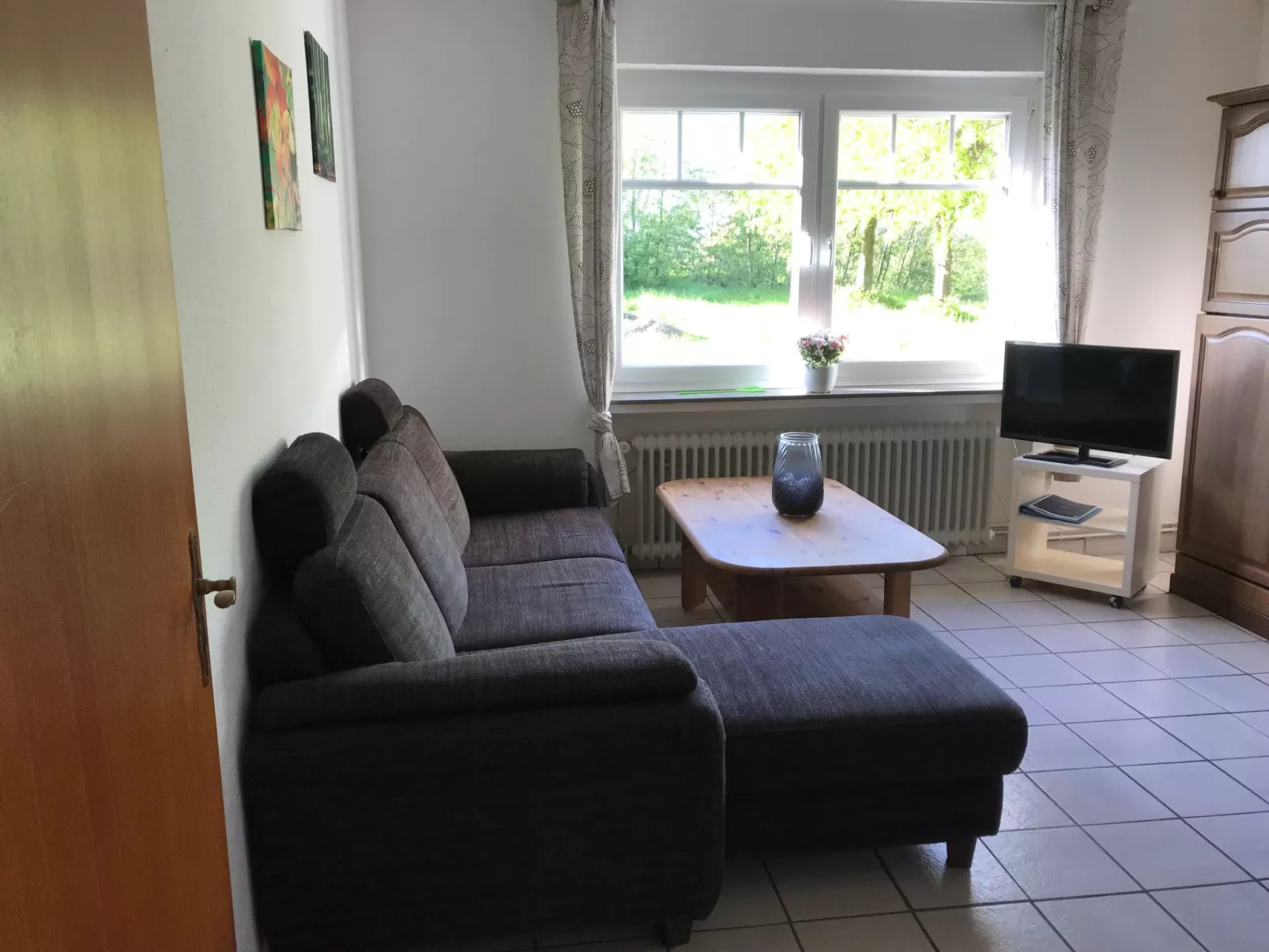 Große Wohnung in Nesse mit Garten und Terrasse