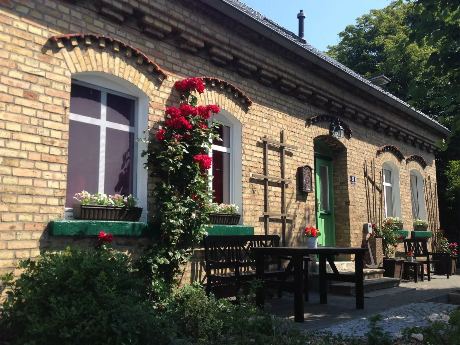 Wohnung für vier Personen im Erdgeschoss