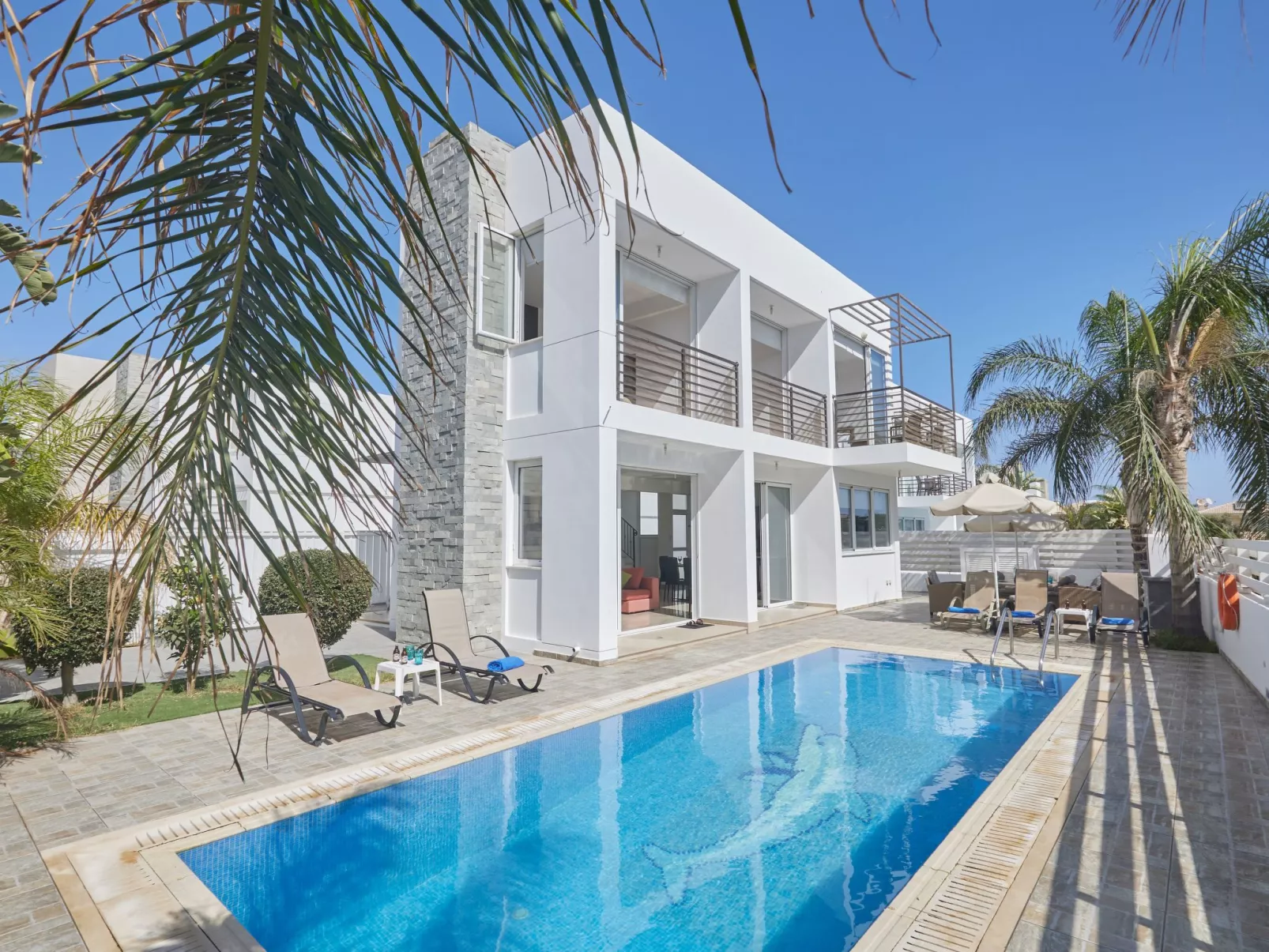 Villa Pearl PE17 in Paralimni mit privatem Parkplatz