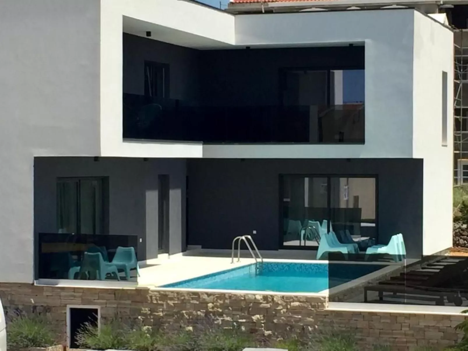 Mit Privatpool für 16 Personen ca. 160 m&sup2; in Novalja, Adriaküste Kroatien