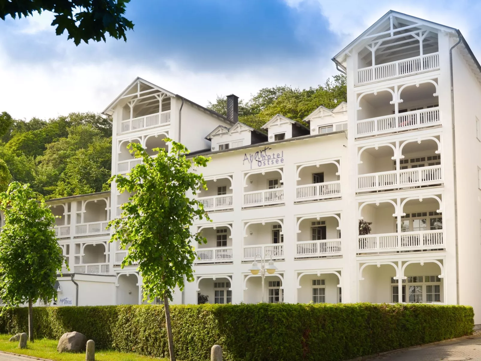 Strandnahes Appartement mit Meerblick