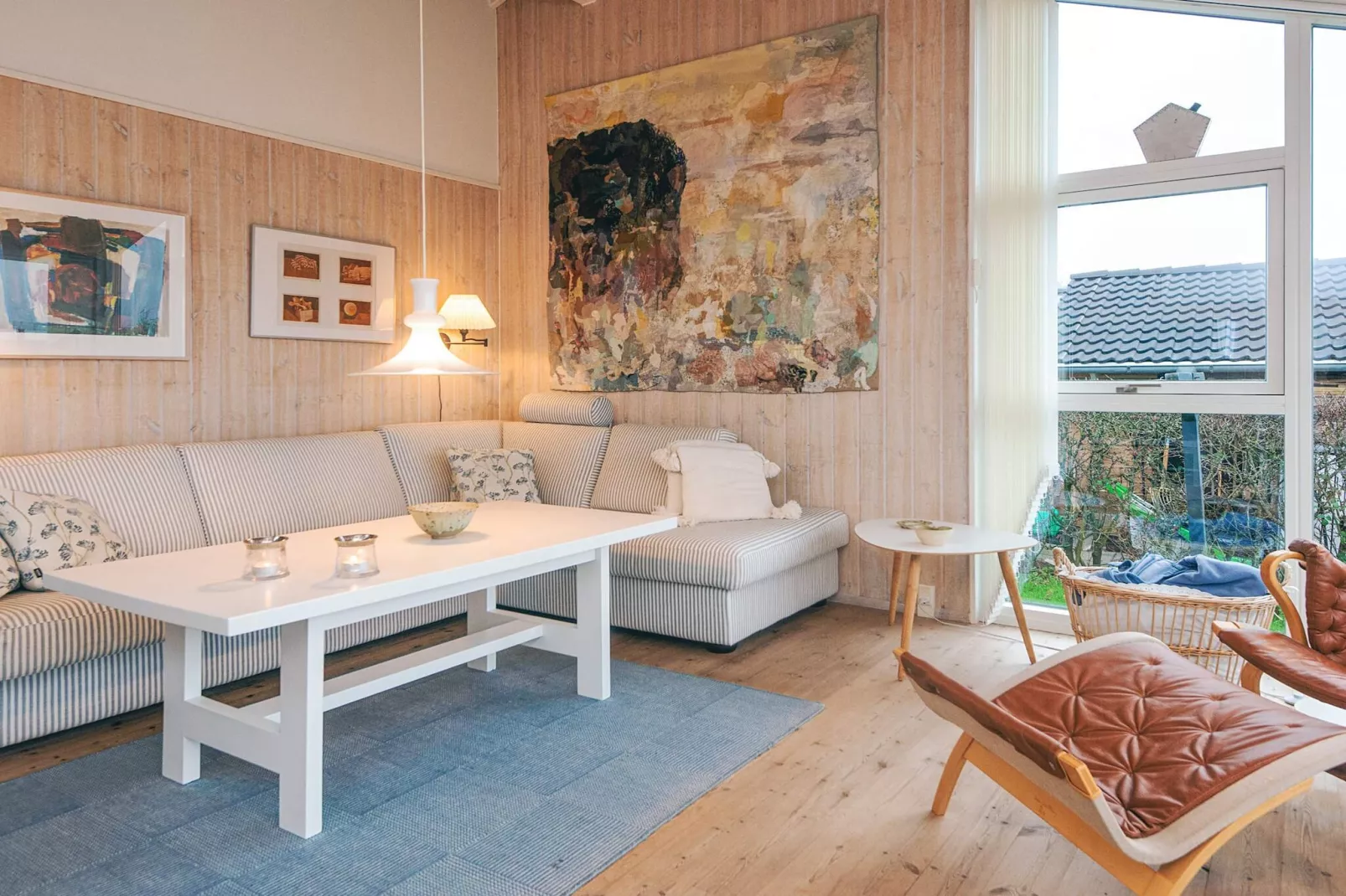 Maison de vacances pour 6 a Sjølund-Intérieur