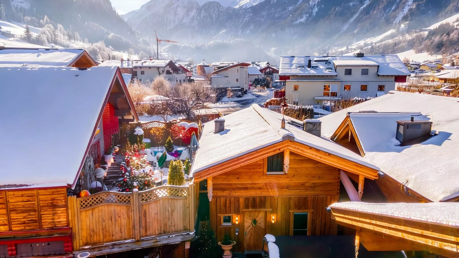 Adventure Lodge Kaprun-Exterior in winter