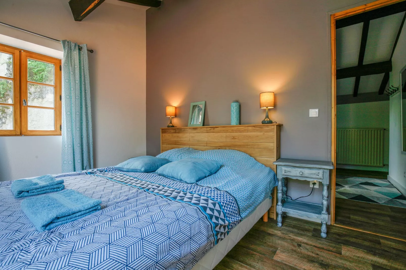 Domaine du pont vieux  Bâtiment principal/Annexe/chalet bois-Bedroom