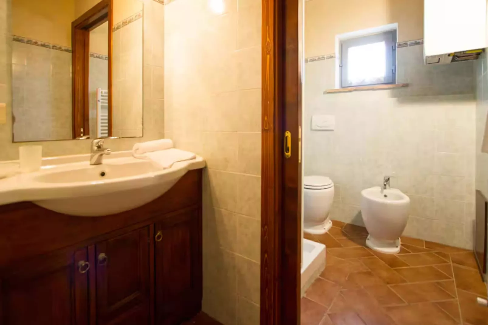 Castel del Gallo-Badezimmer