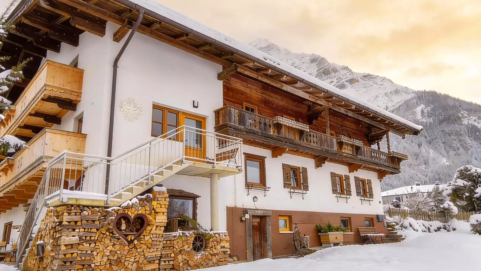 Kraftplatz am Litzlhof-Exterior in winter