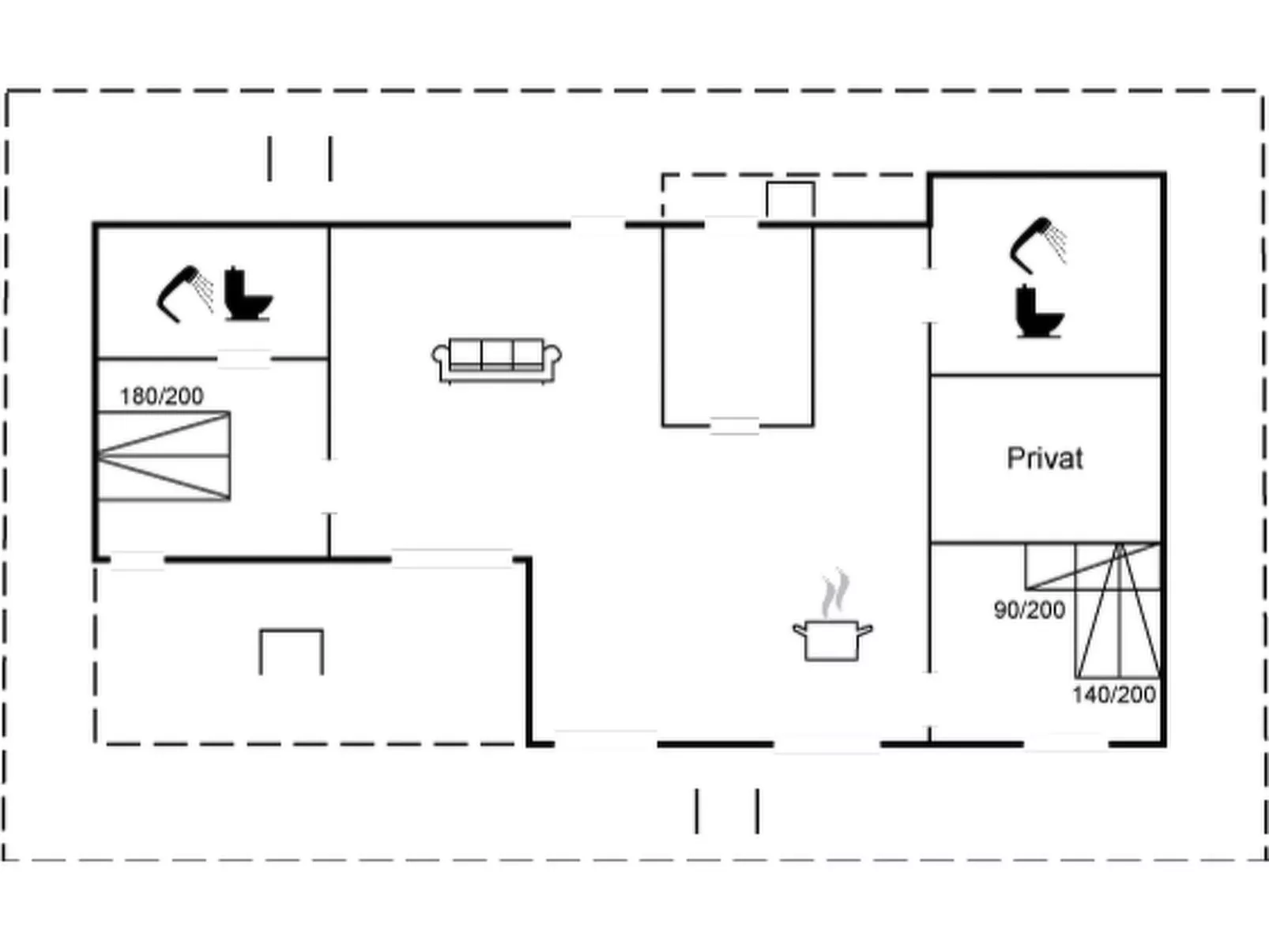 "Herlugh" - 10m from the sea