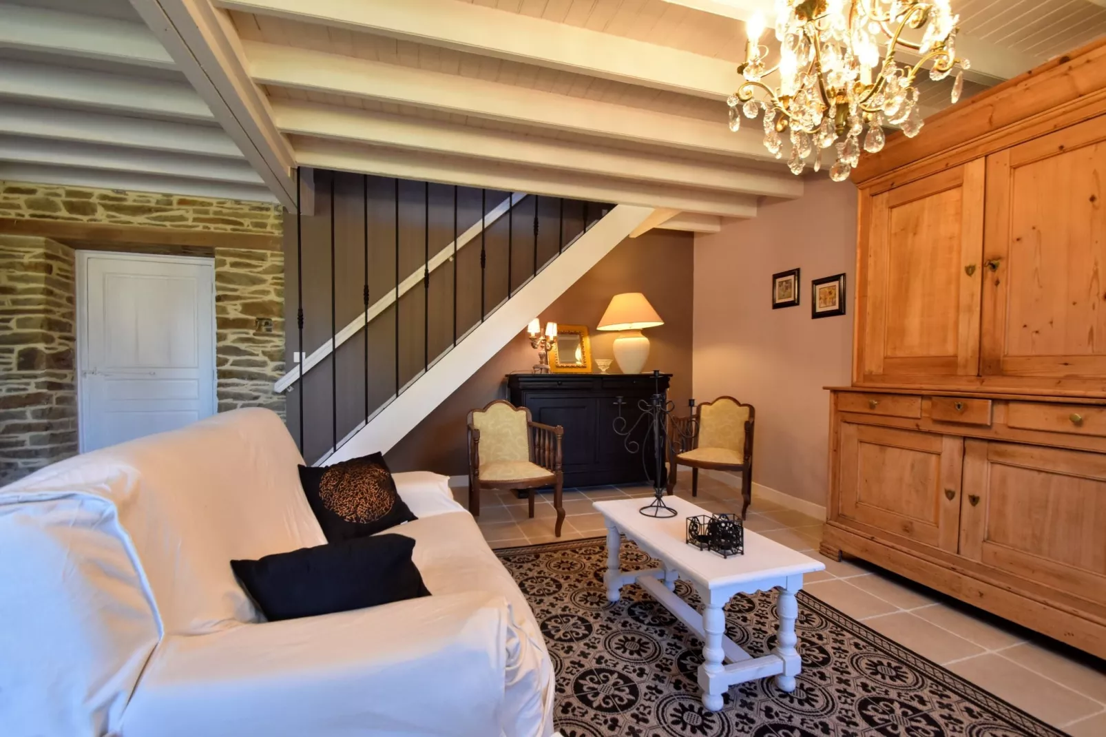 Gîte de la Barre-de-Semilly-Living room