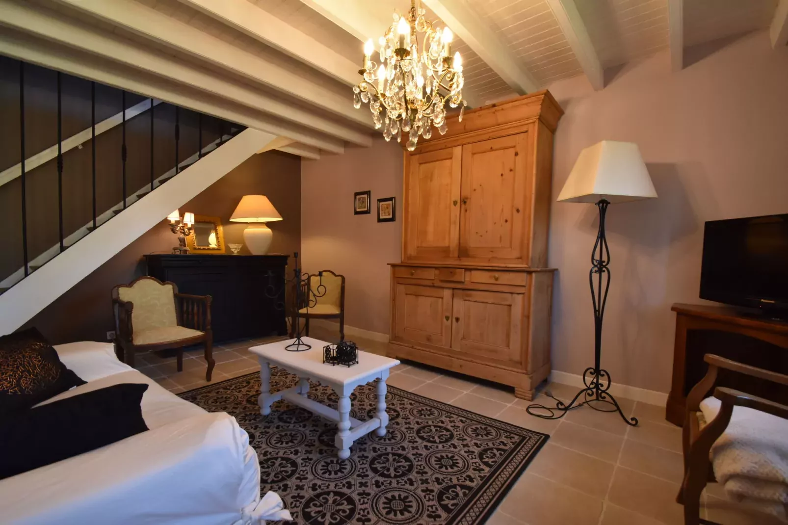 Gîte de la Barre-de-Semilly-Living room