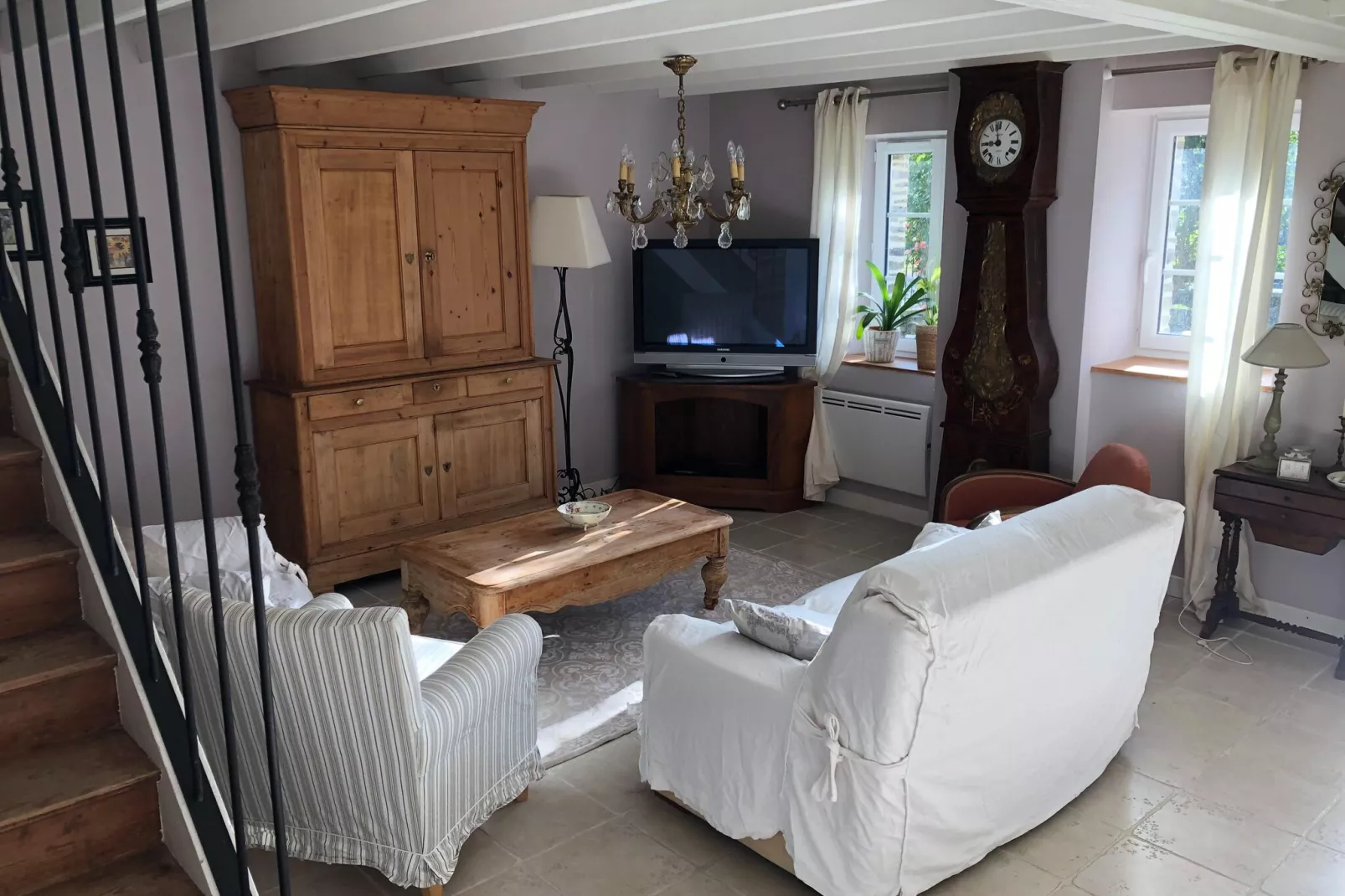 Gîte de la Barre-de-Semilly-Living room