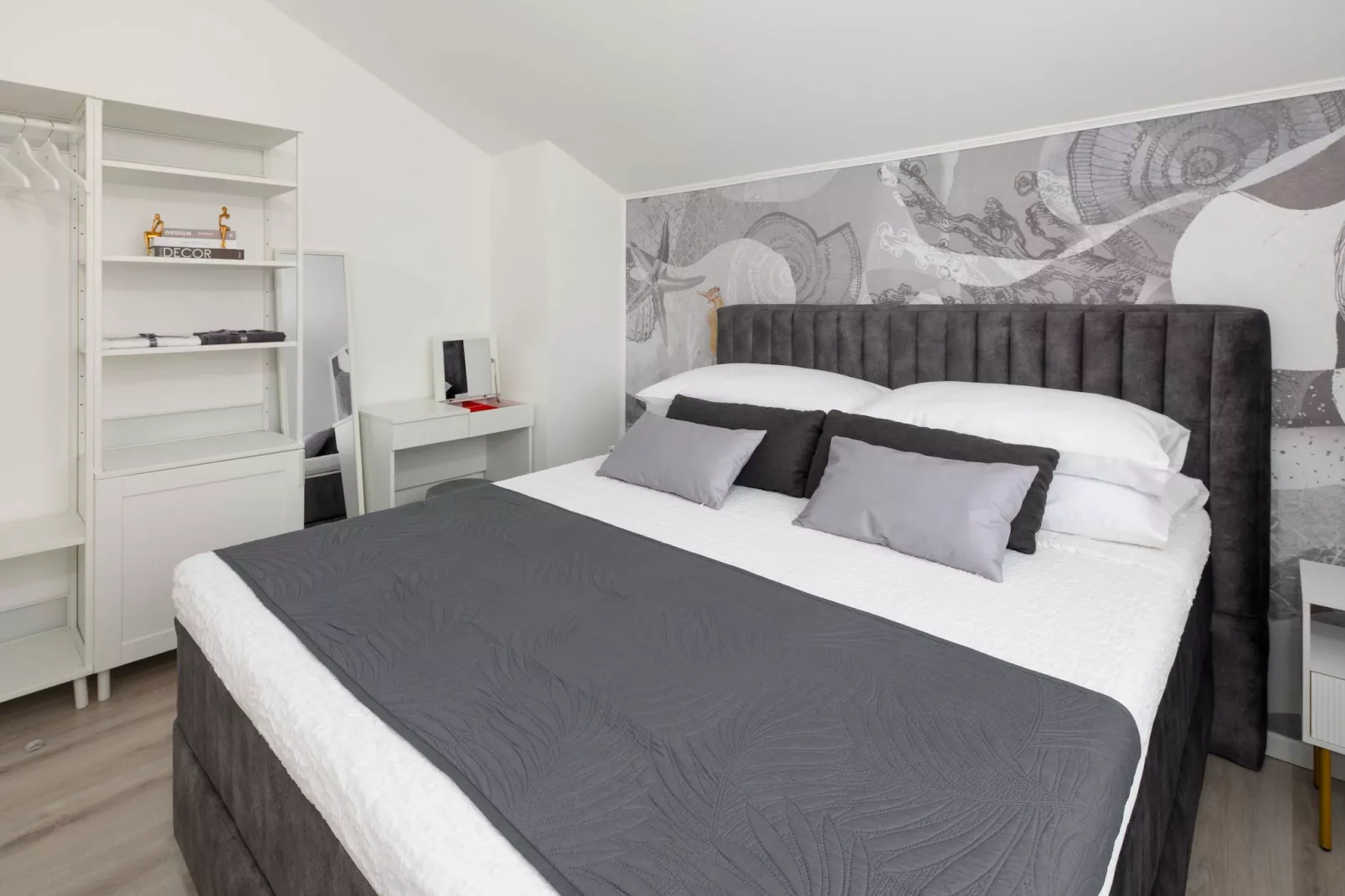 Villa Panorama Dubrovnik (A4) - Premium One Bedroom Apartment with Terrace and sea View-Bedroom