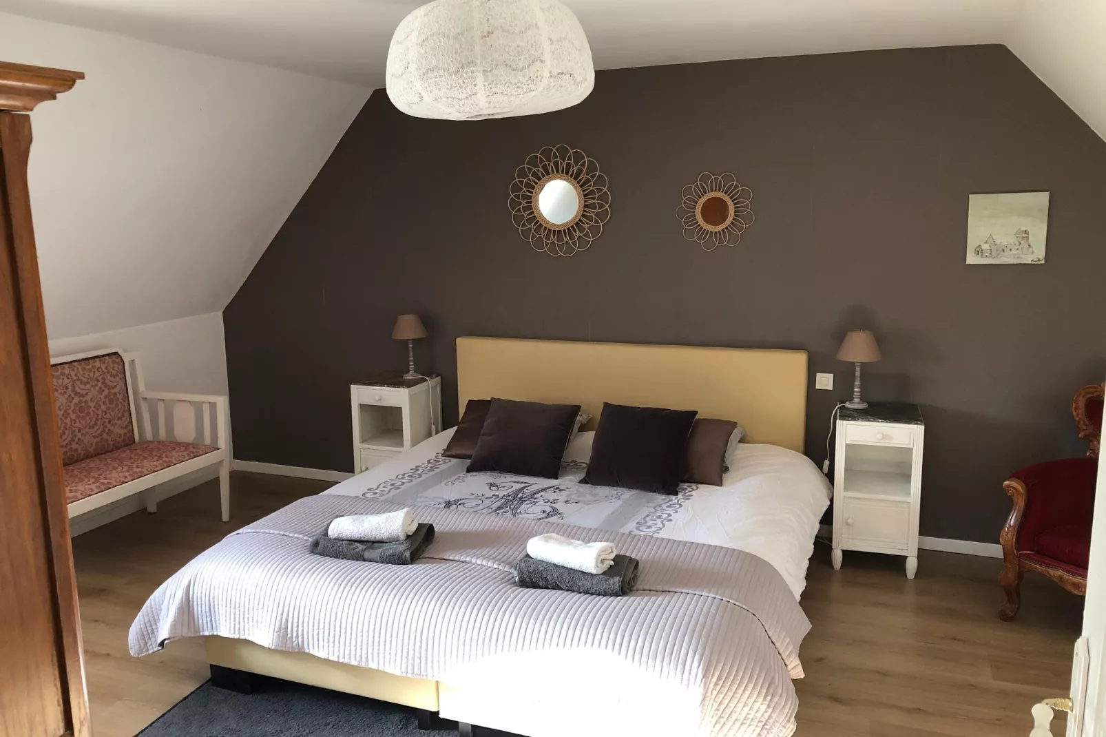 Gîte de la Barre-de-Semilly-Bedroom
