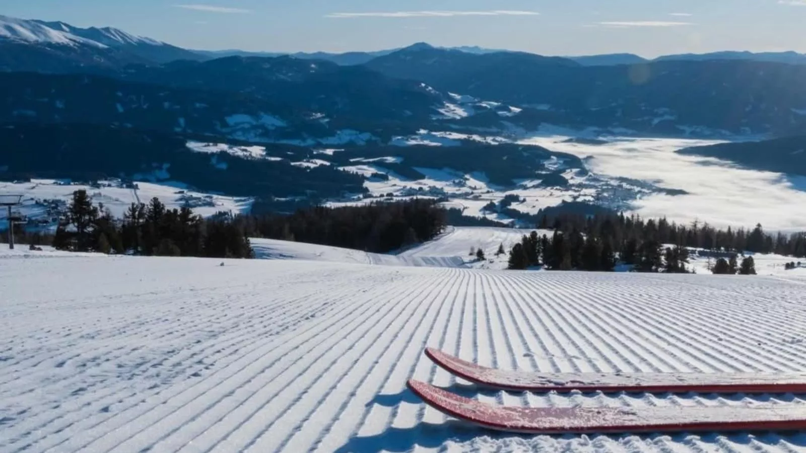 Fanningberg-Area within 5km in winter