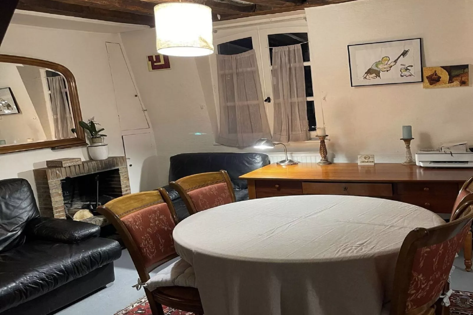 Appartement Paris 5eme-Living room