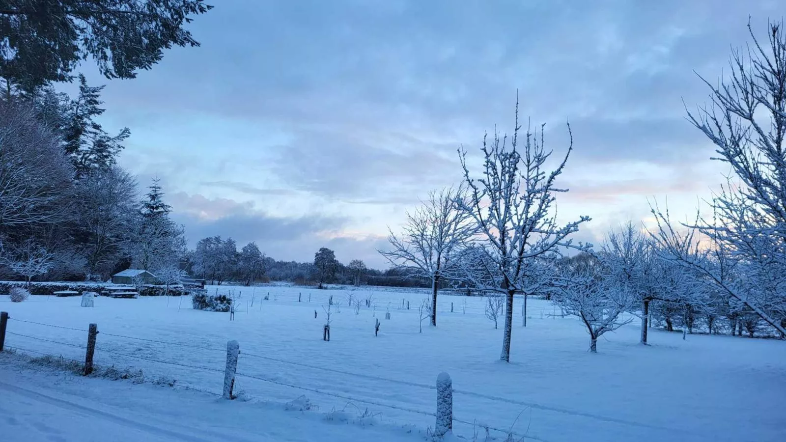 Uilenhof-Area within 1km in winter