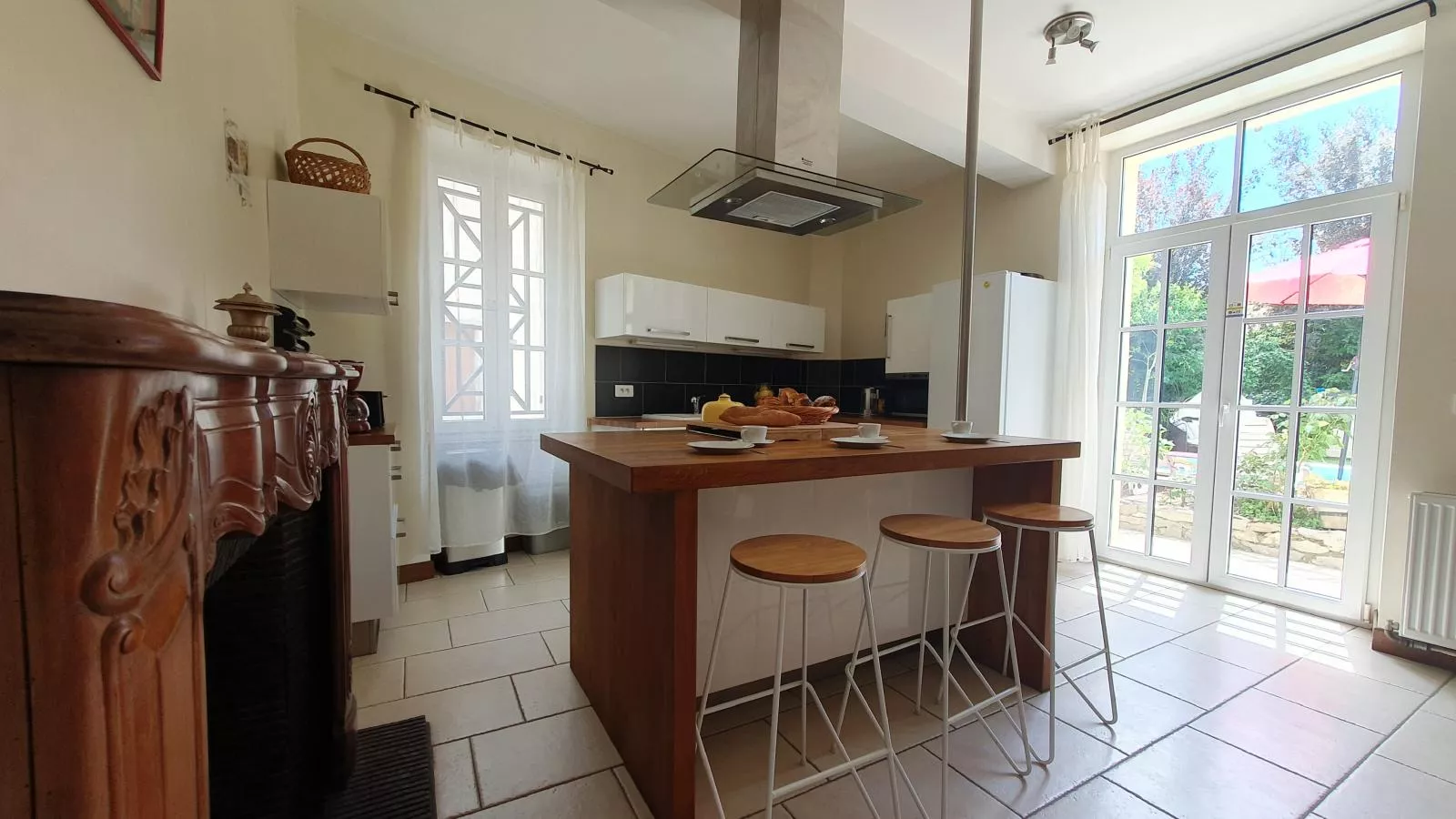 La maison des Vendangeurs 6-Küche