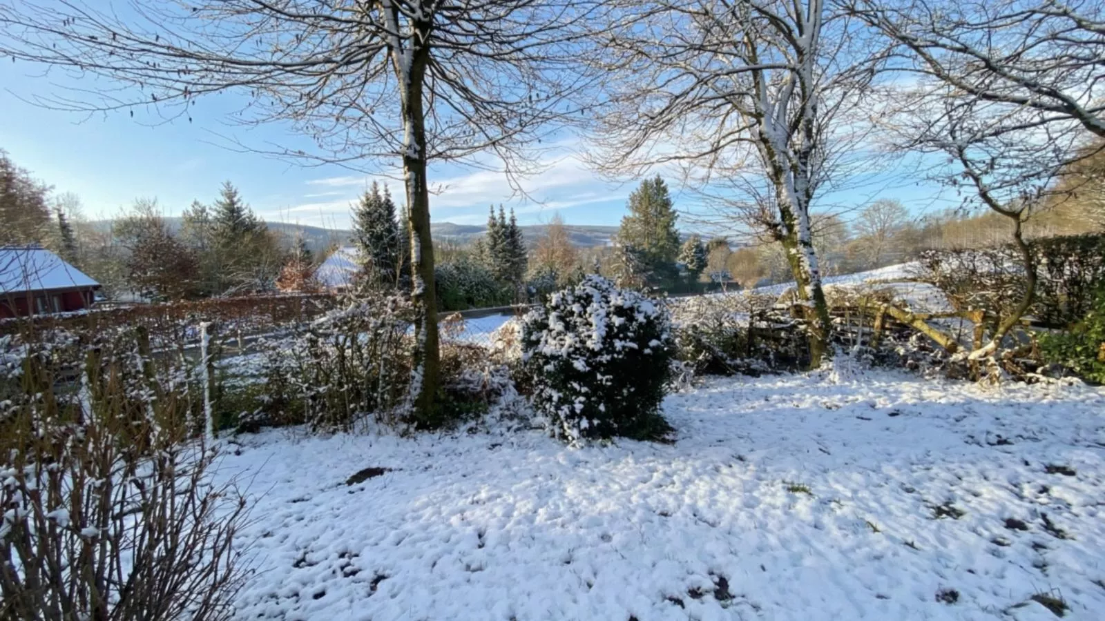 Boogie House - Aussicht Winter