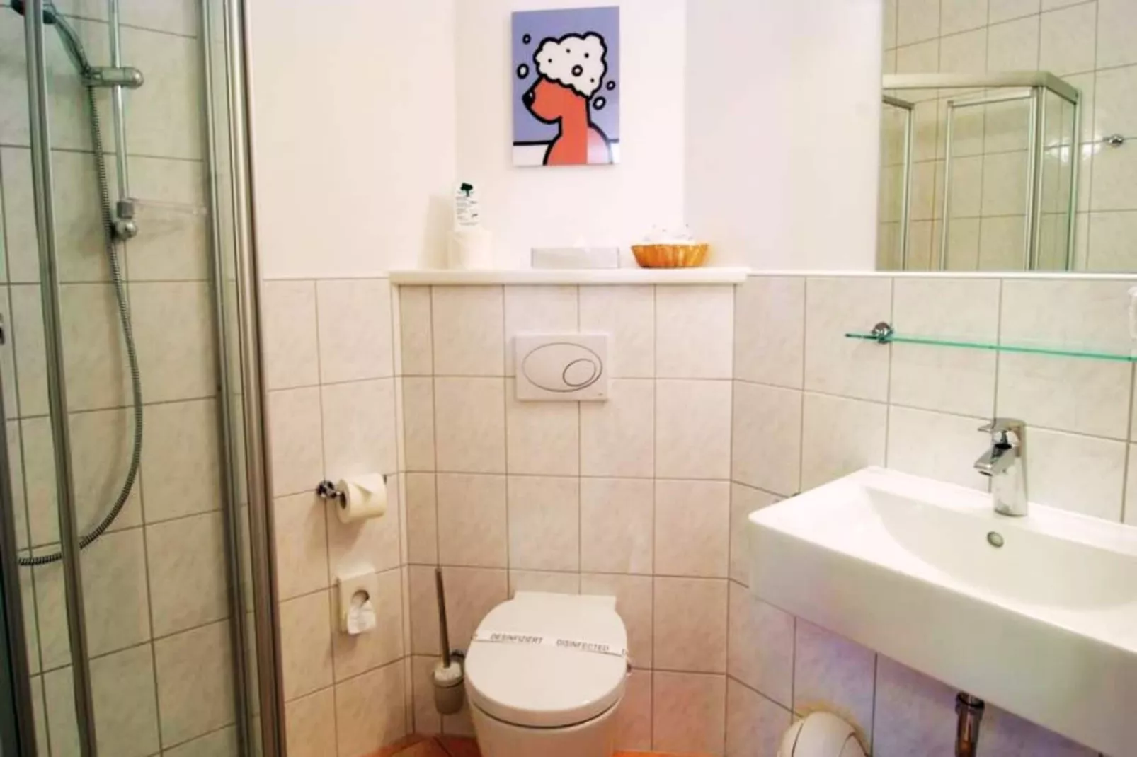 Standard Double Room-Bathroom