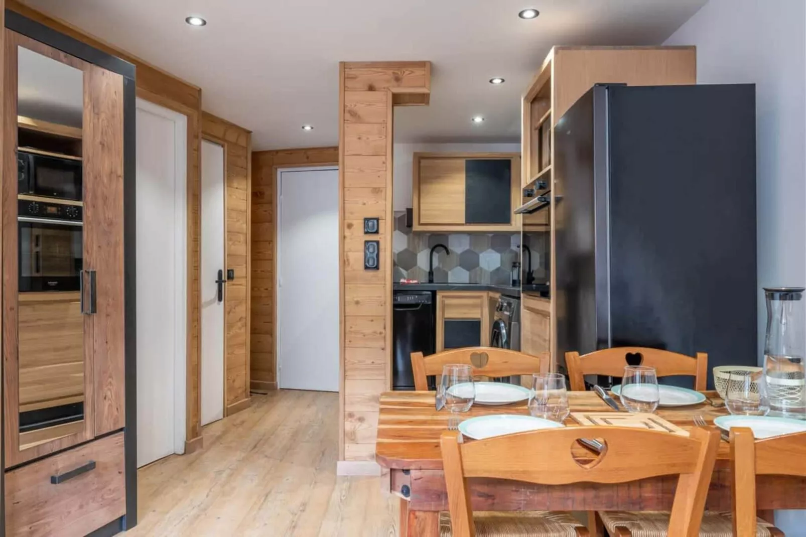 Appartement "chalet" avec parking vue imprenable