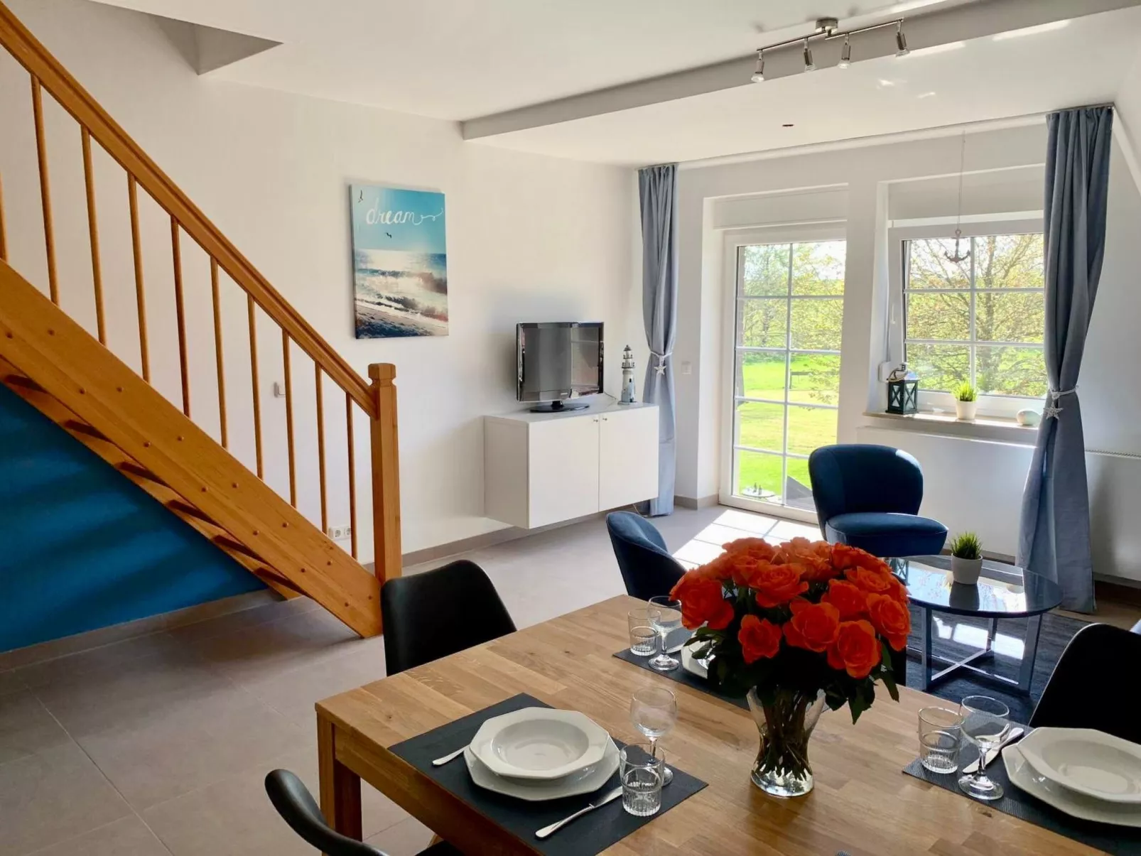 Appartement mit Balkon