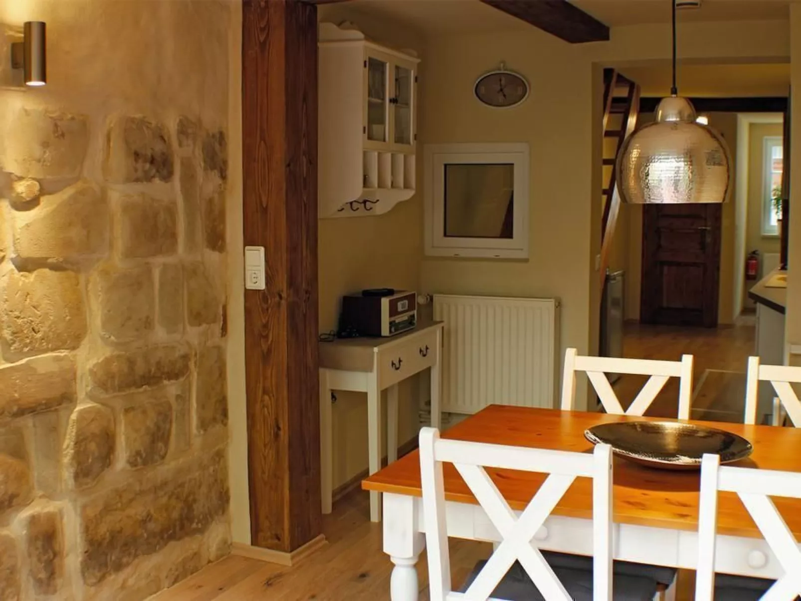 Komfortabler Urlaub im Fachwerkhäuschen mit Gartenterrase und einem Ambiente ei