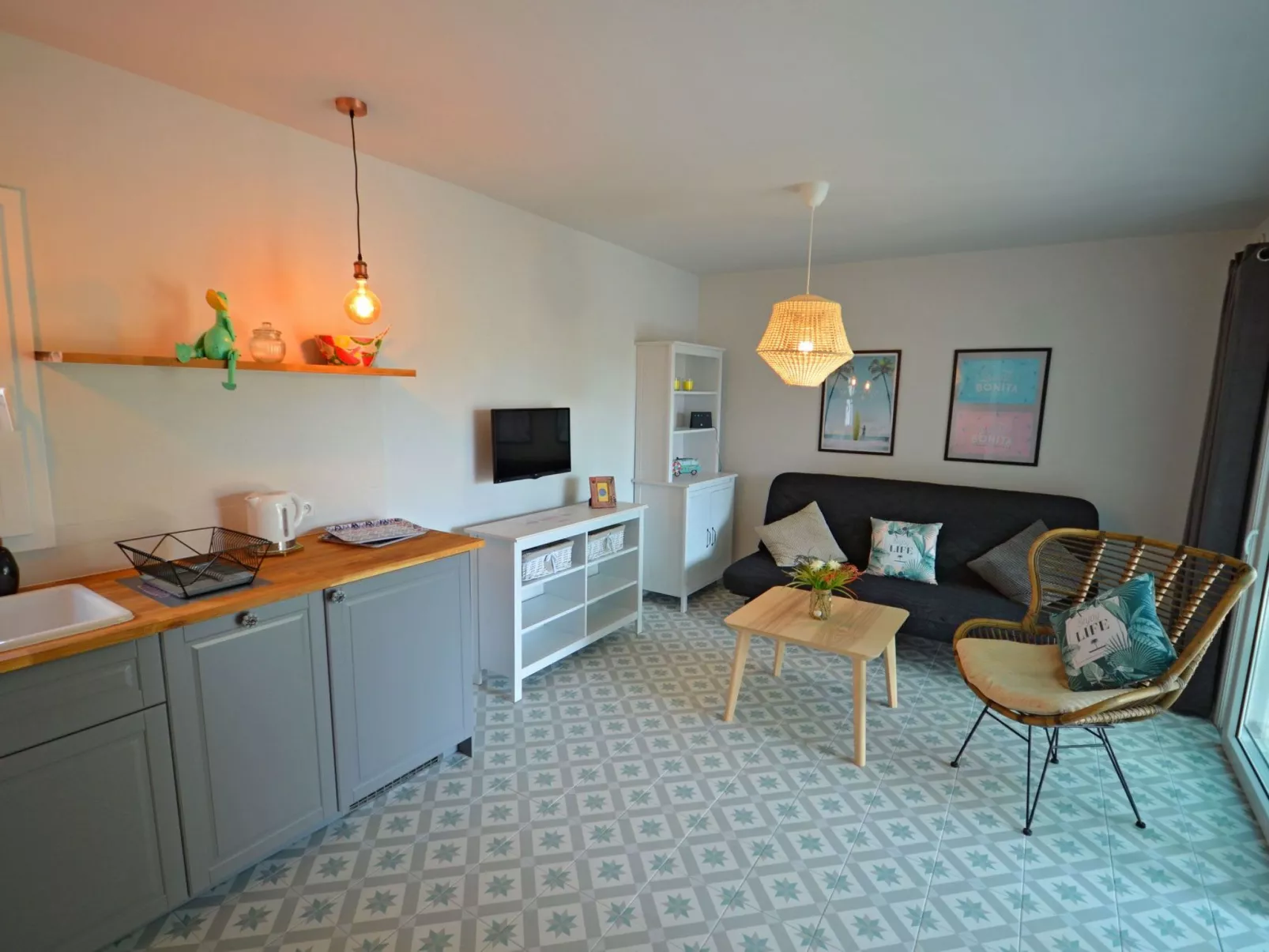 In Costa Calma mit Terrasse, gemeinsamem Pool und Grill