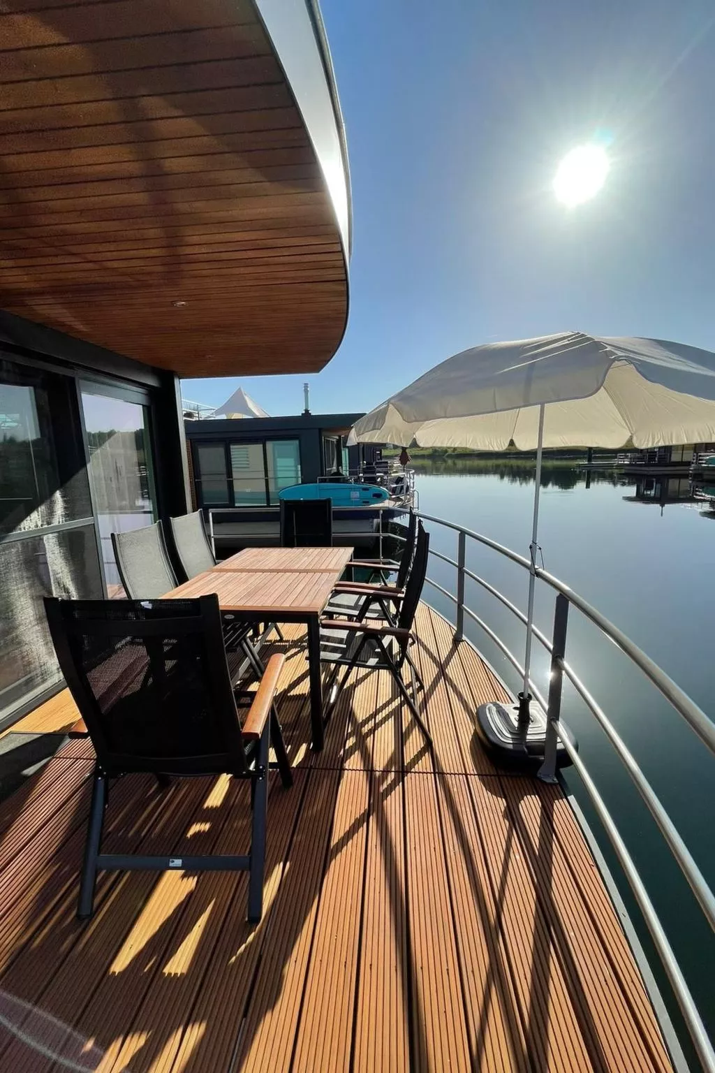 Hausboot Vroni am Bärwaldersee