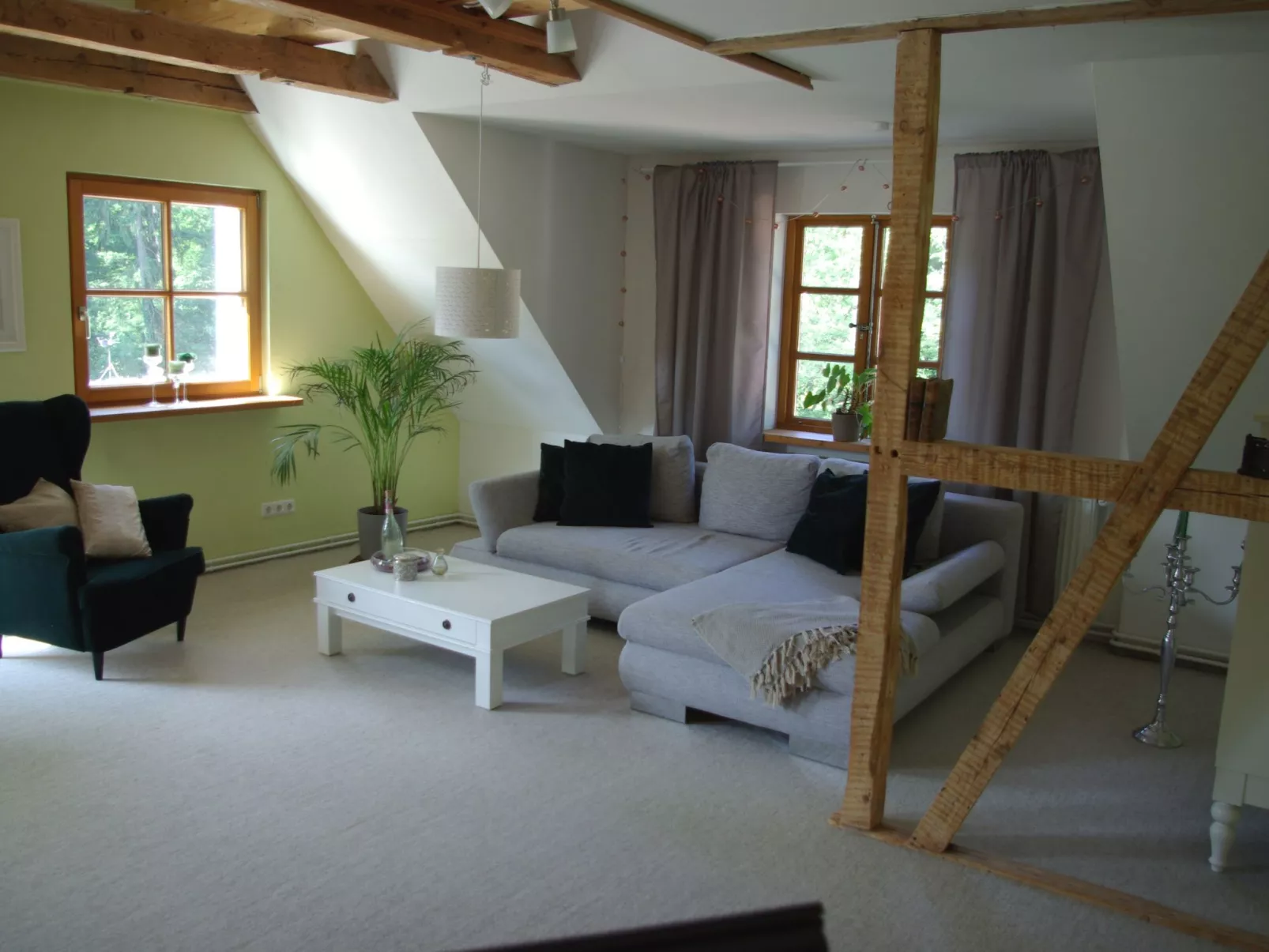 Große Ferienwohnung in Bleckede mit Großem Balkon