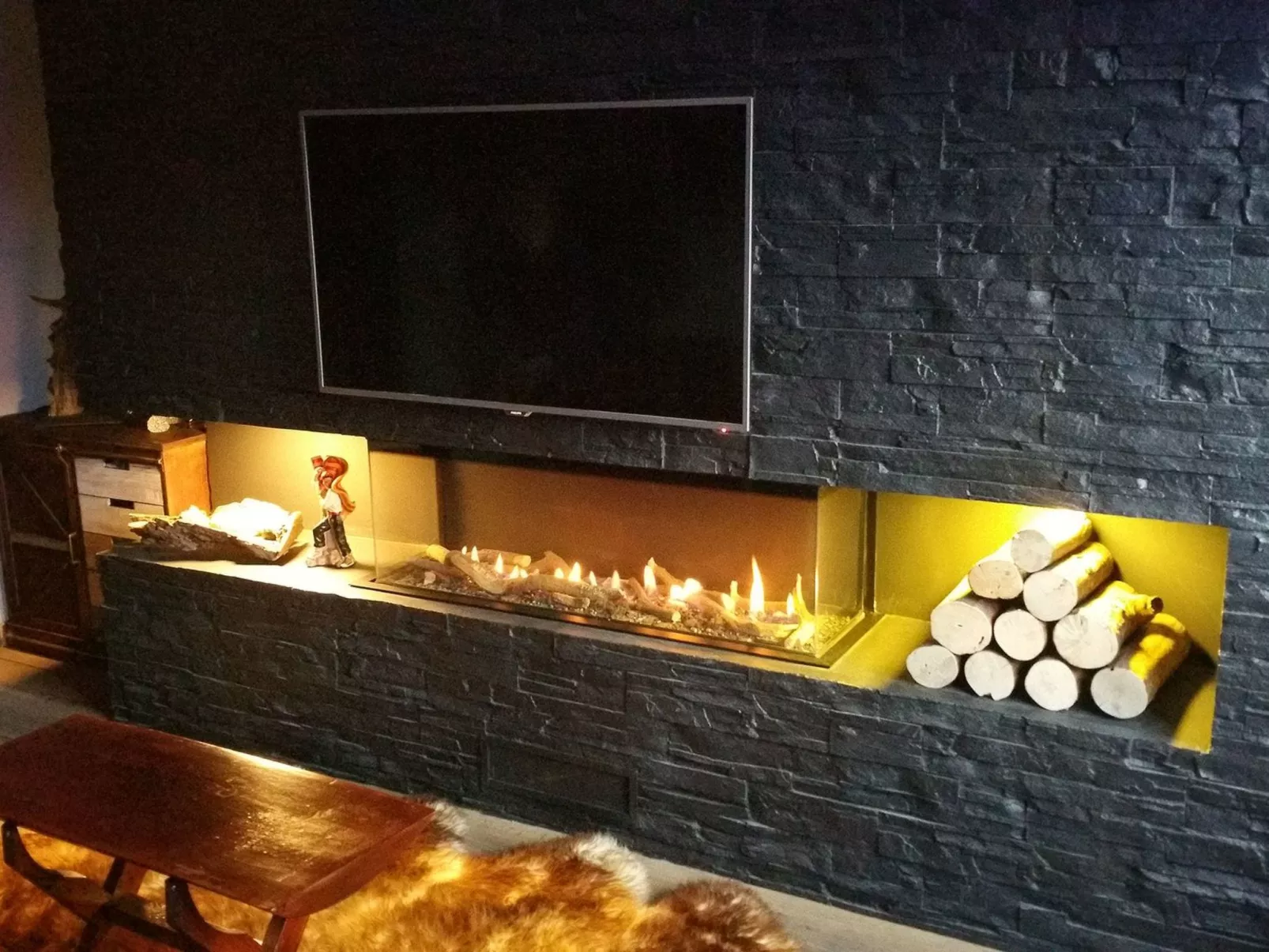 Appartement 'Borredà' mit Kaminofen