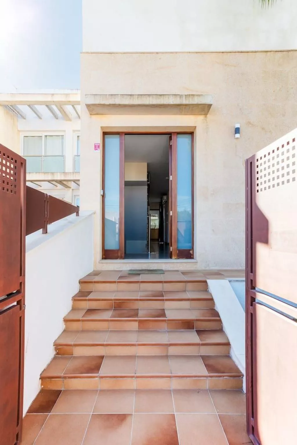 In Cala Ferrera mit Großer Terrasse