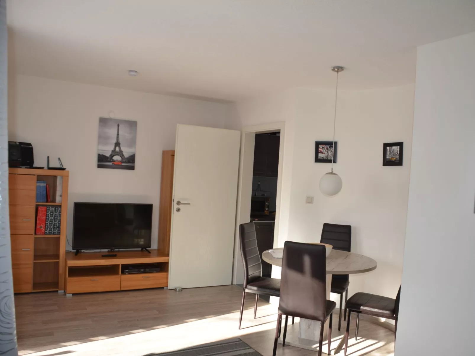 Gemütliche Wohnung in Berghäuser mit Kleinem Garten