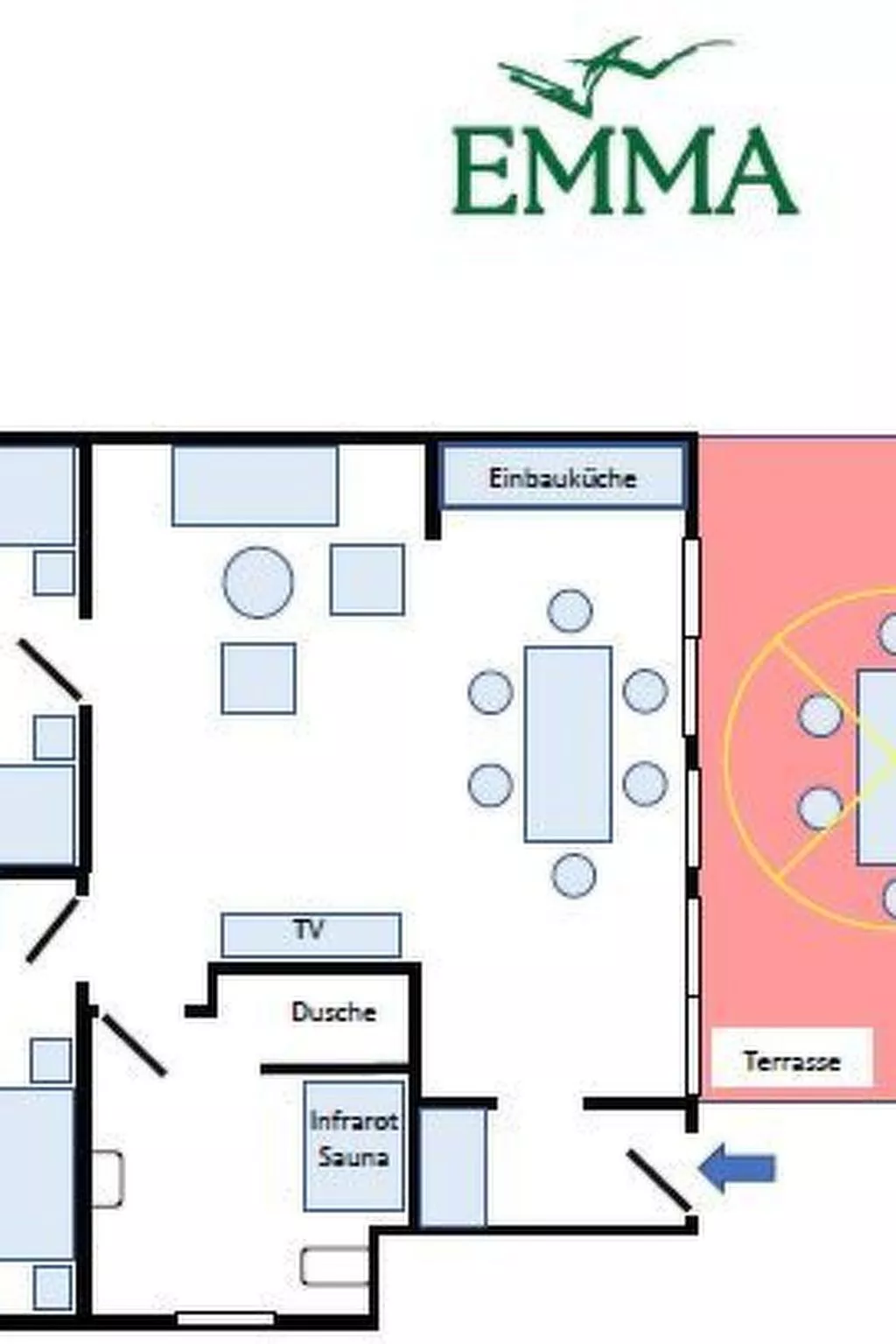 Gut Groß Fedderwarden, Ferienwohnung Emma