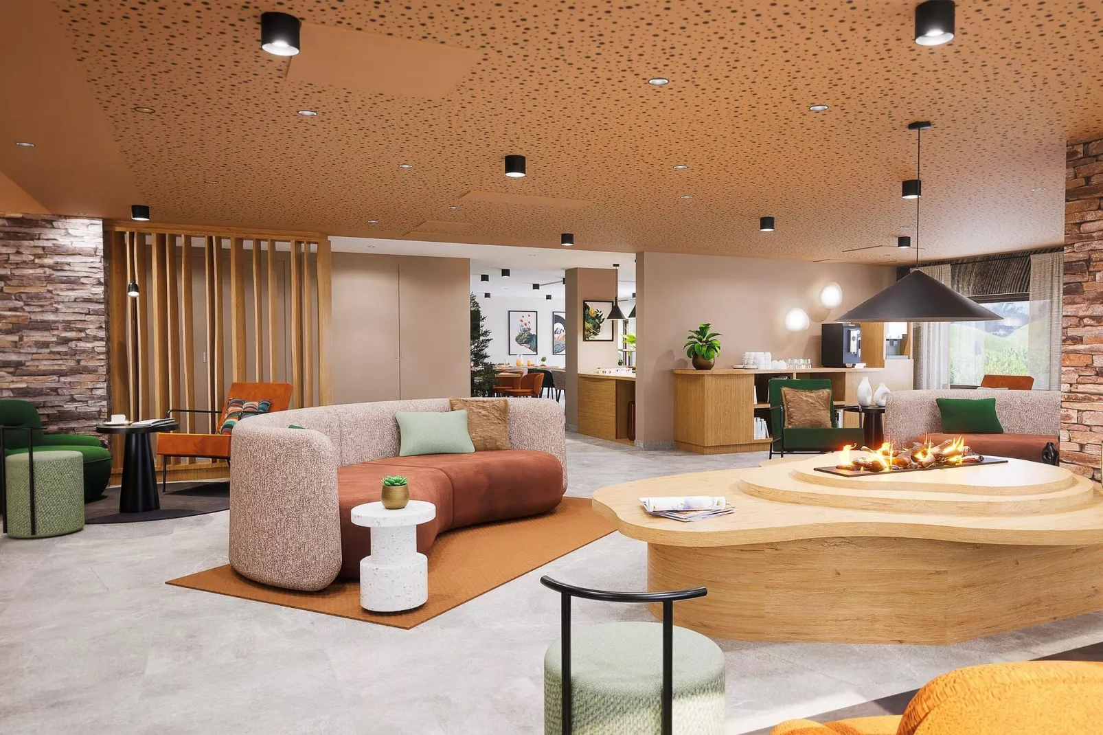 Le Mont d'Auron 3-Park facilities