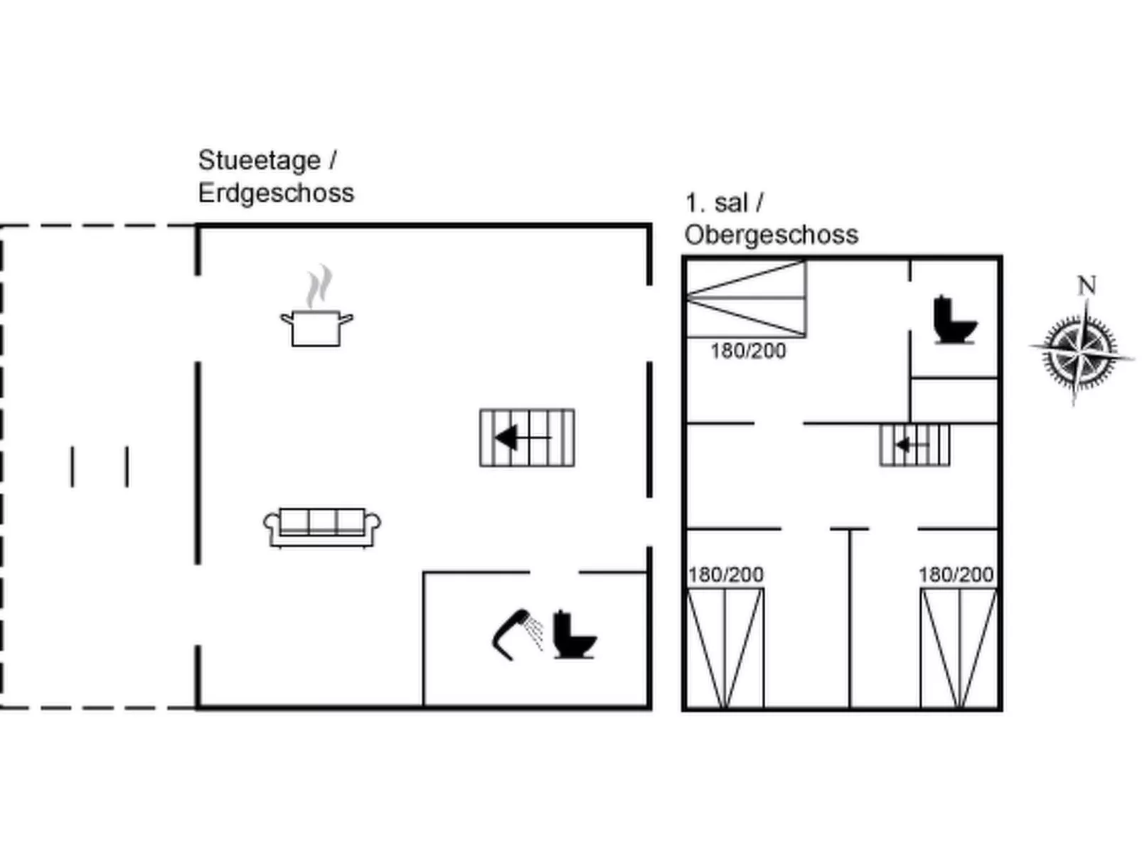 "Annrike" - 900m from the sea