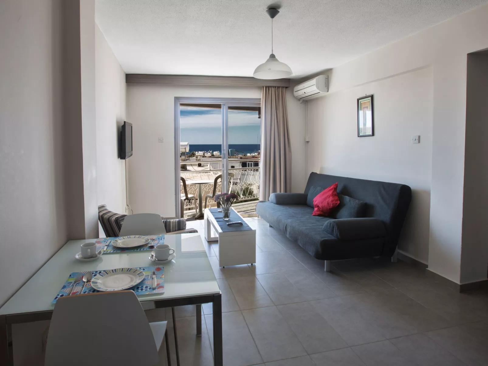 Komfortable Wohnung mit Balkon