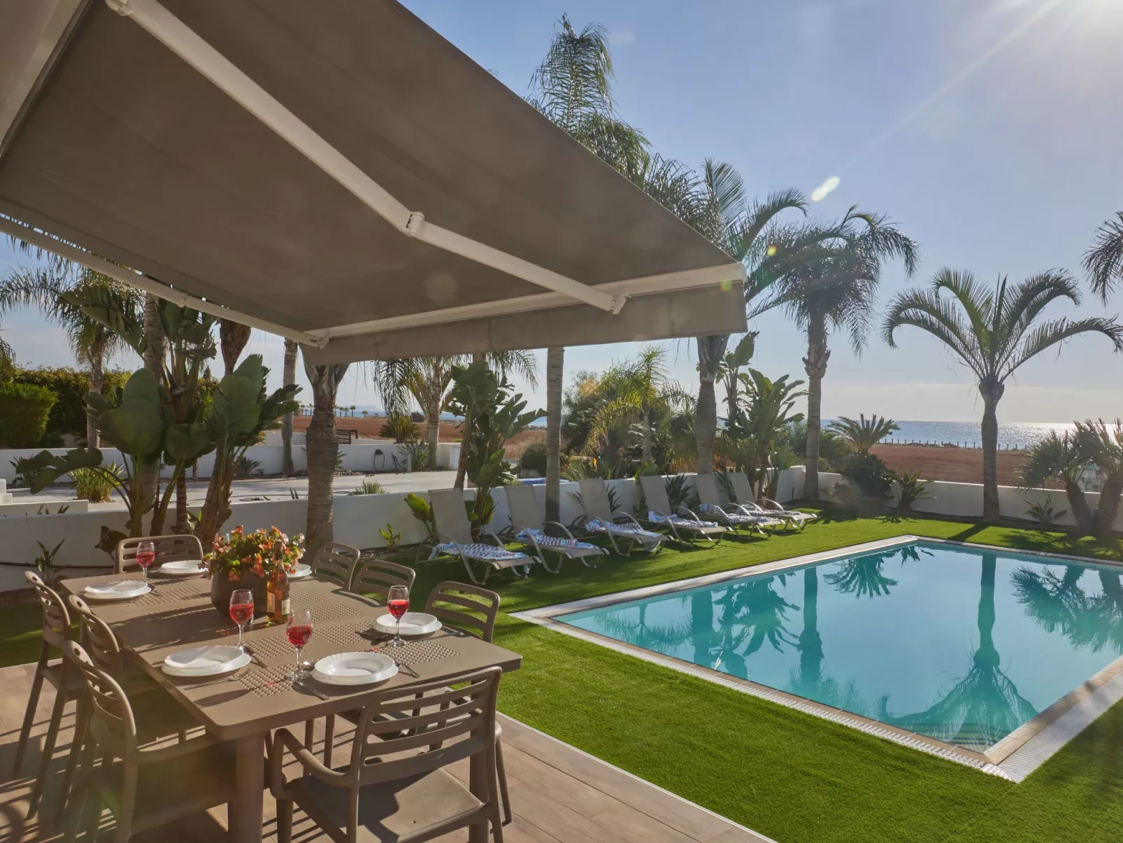 Moderne, geräumige Ferienvilla