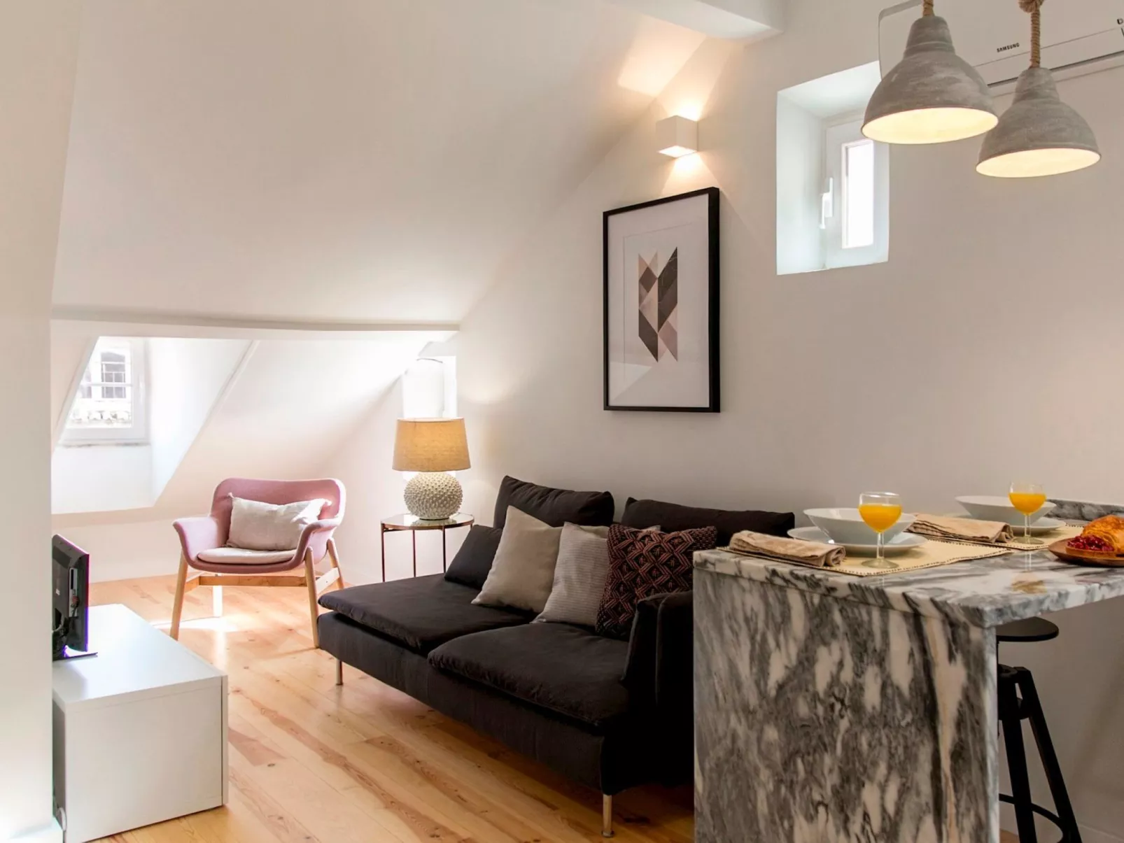 Das romantische Nest. der perfekte Rückzugsort im Stadtzentrum