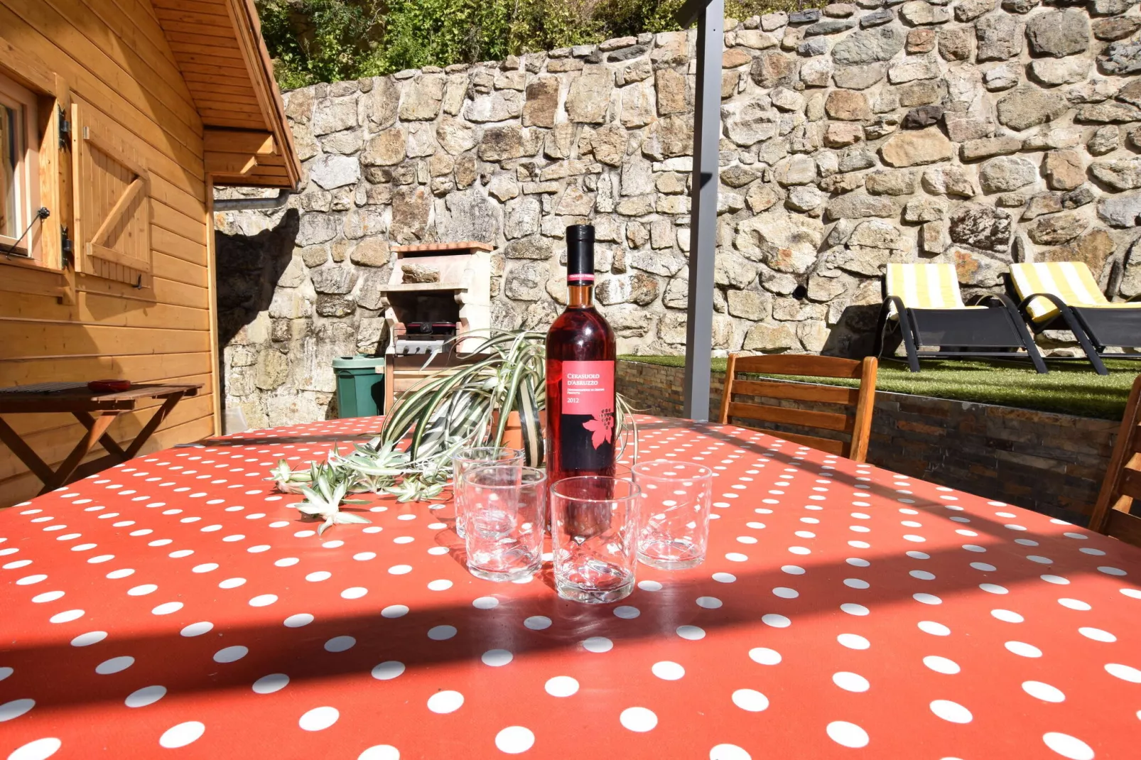 Chalet - Cheylard-Terrace balcony