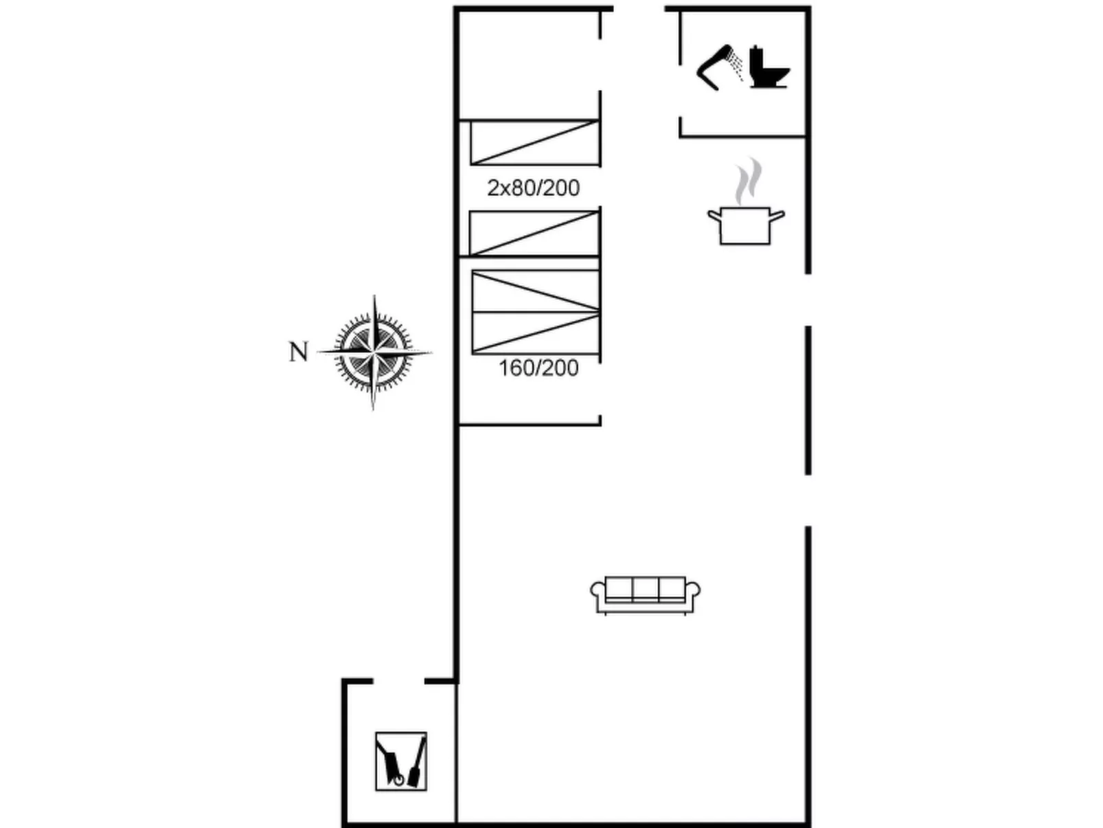 "Selinda" - 250m from the sea