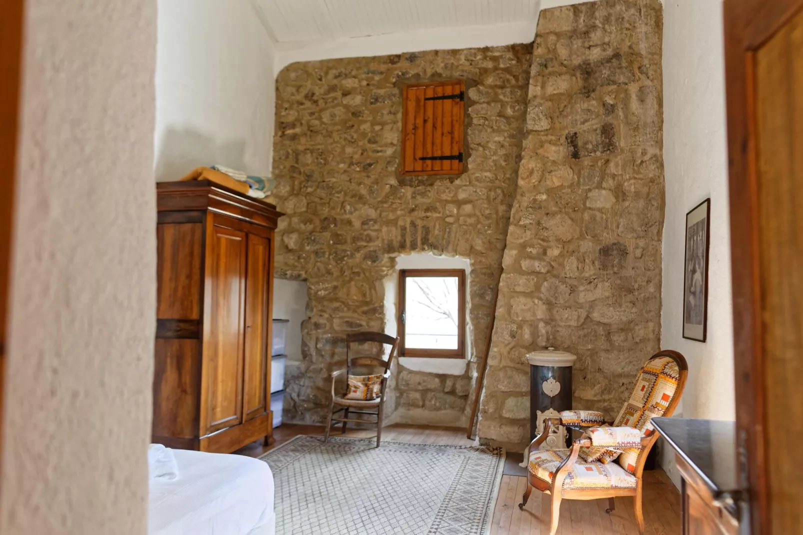 GITE FOUQUE LABAQUERE-Schlafzimmer