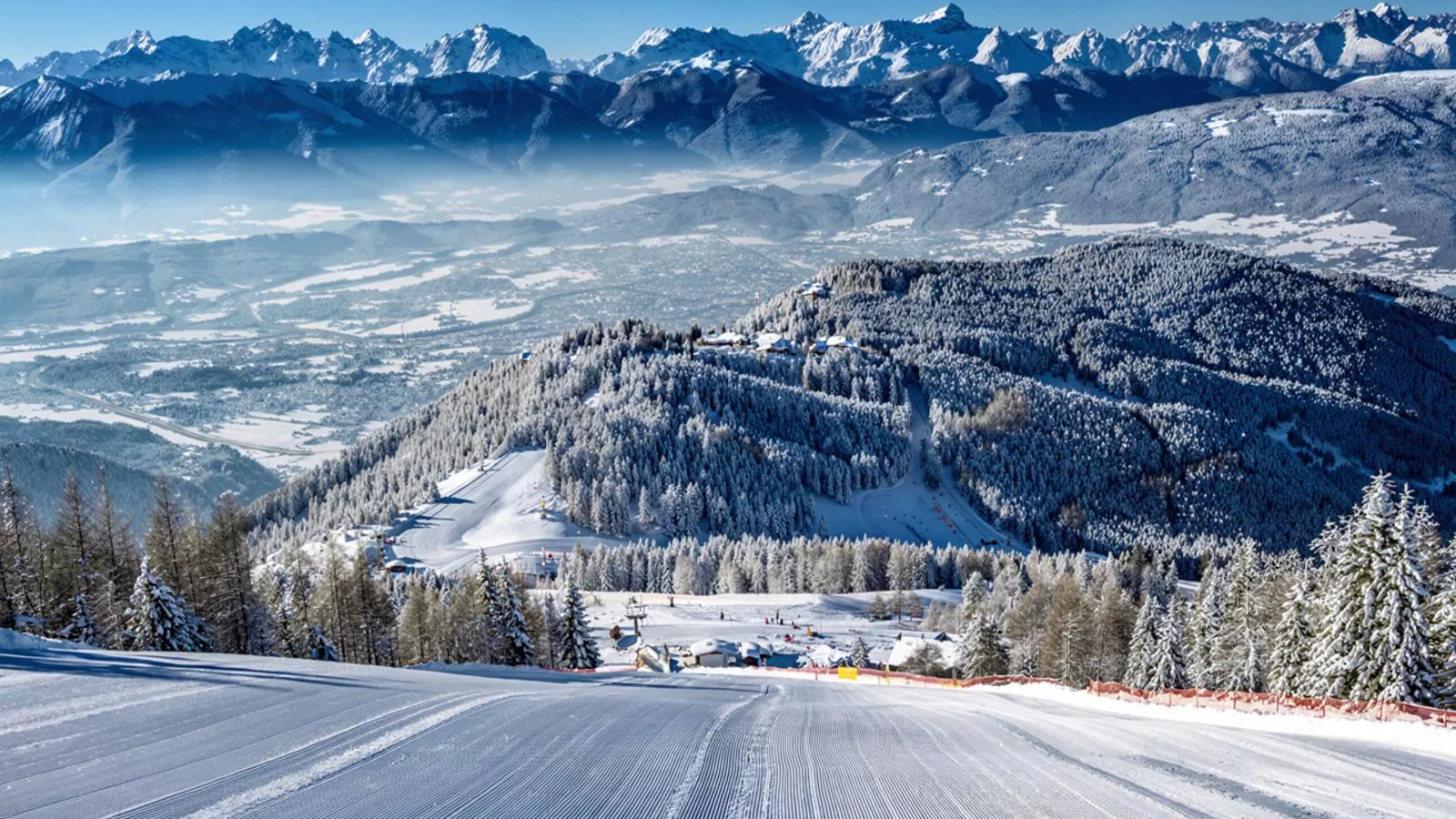 Verditzblick - Area within 20km in winter