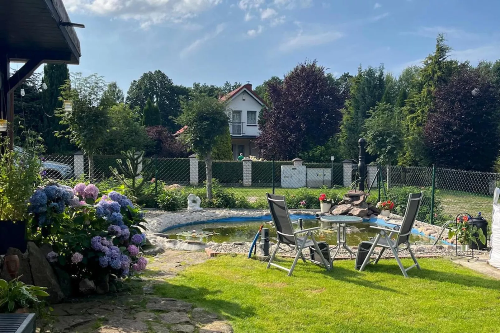 Dom wakacyjny w Krzyni dla max 7 osób-Außenbereich Sommer