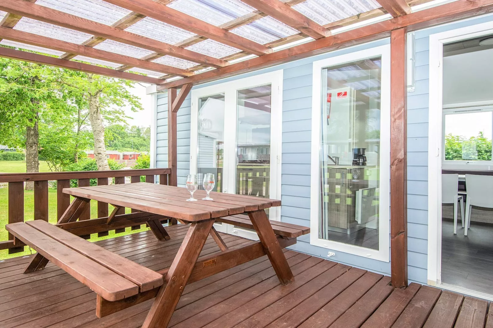 Hytte til 4 pers., med WC